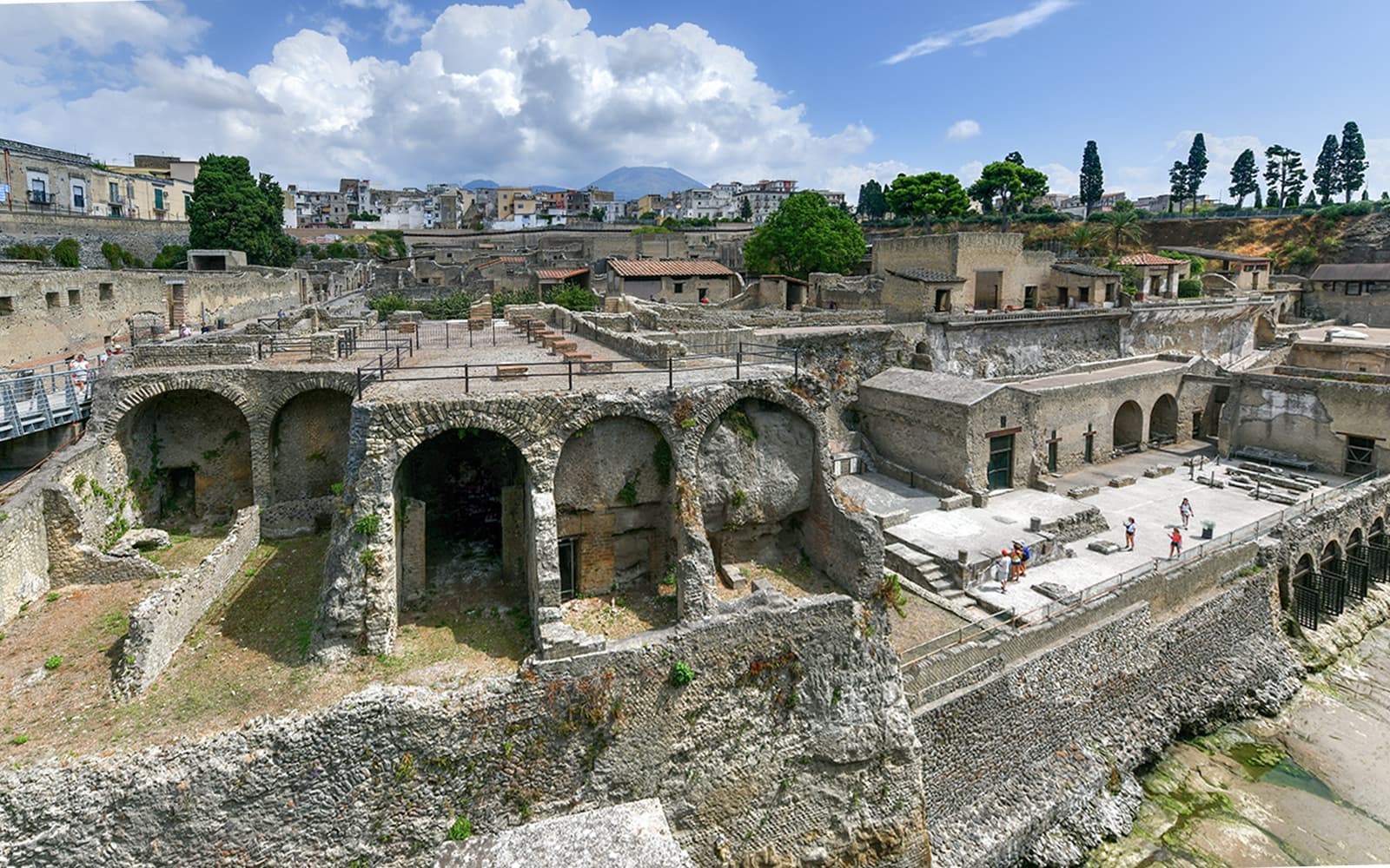 From Naples: Pompeii, Herculaneum & Vesuvius Day Trip with Transfers tickets in Naples - Activities | TickYourList