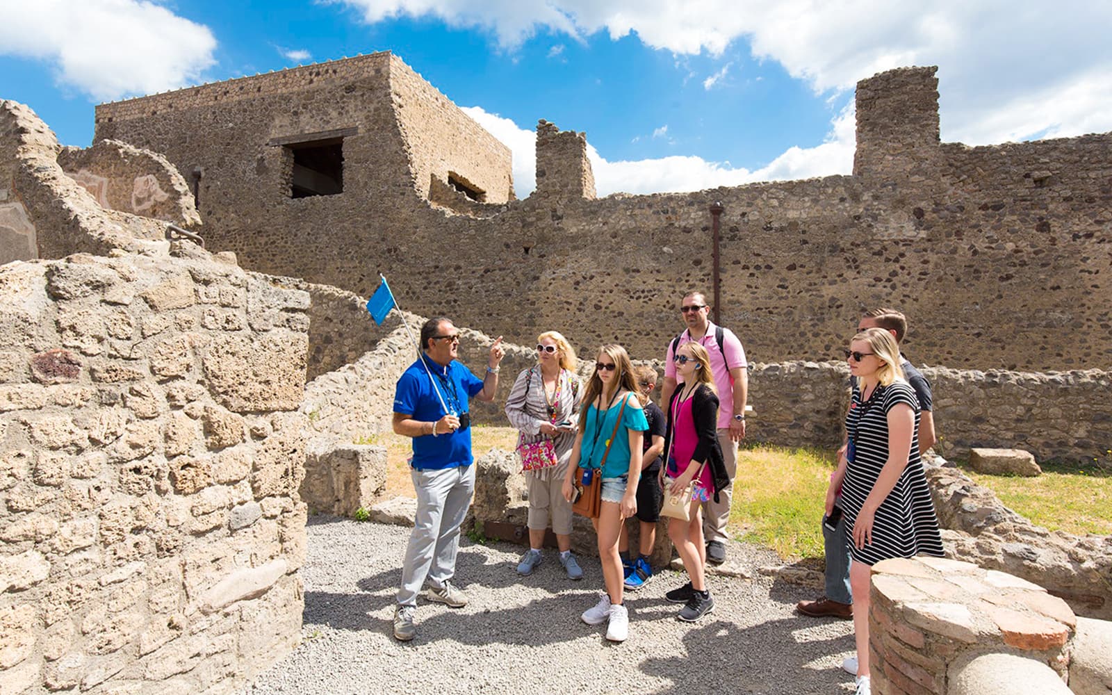 From Rome: Sorrento & Pompeii Guided Tour