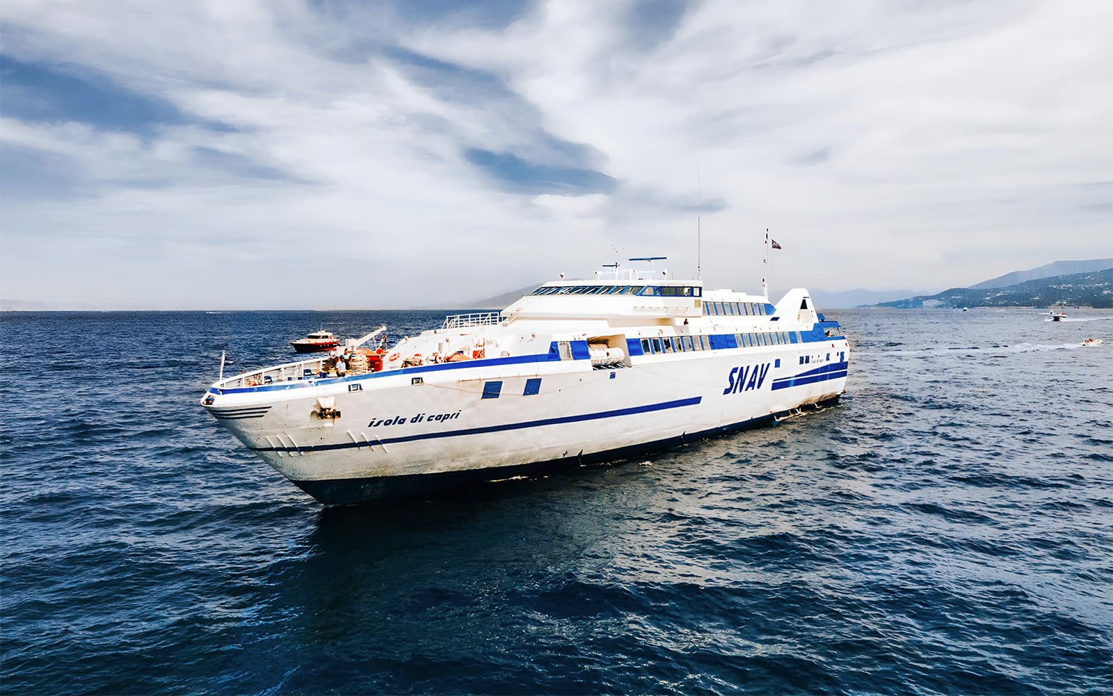 SNAV Ferry Tickets: Naples to/from Capri in Naples - Features | TickYourList