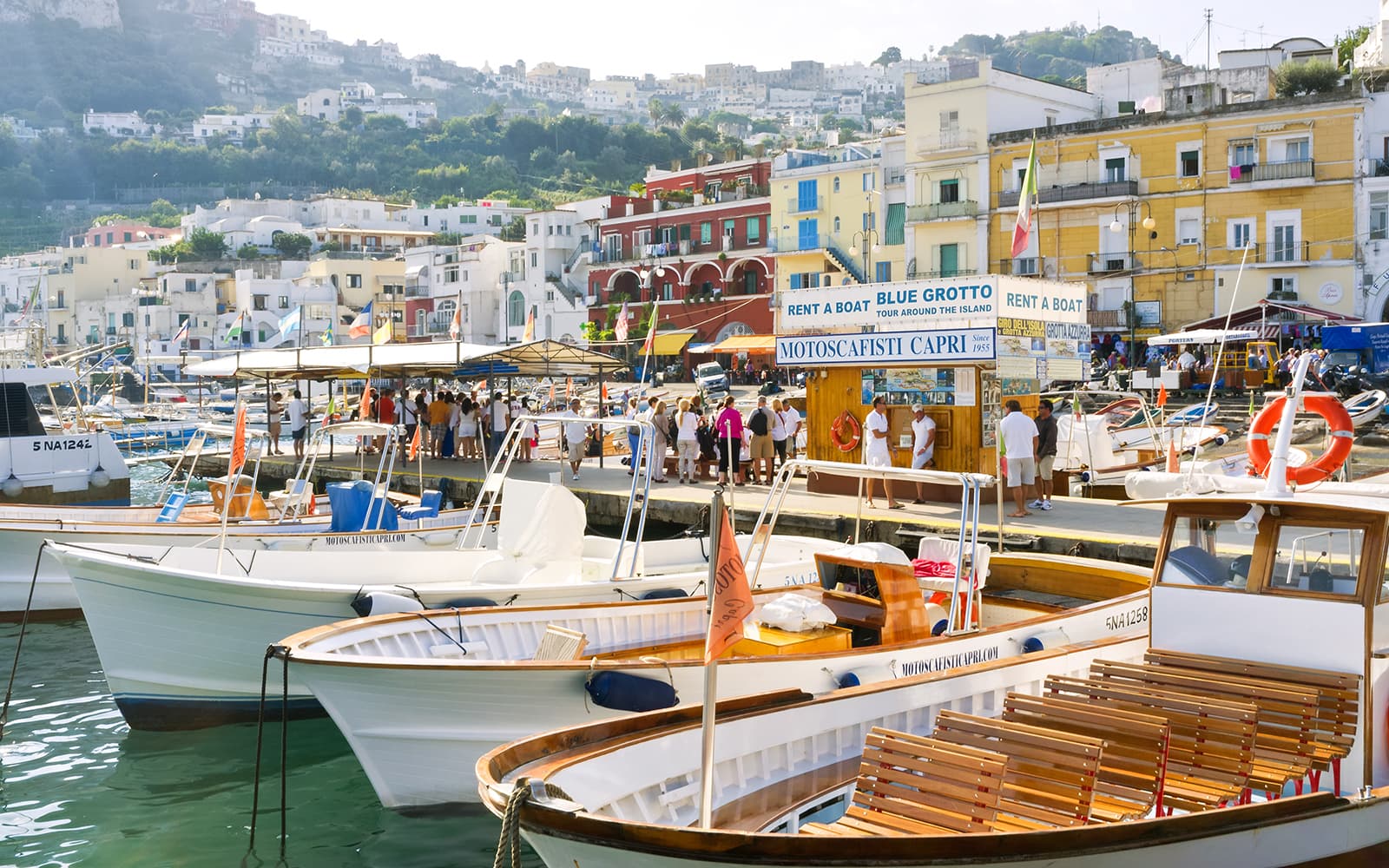 From Naples: Guided Tour of Capri & Blue Grotto with Round-Trip Boat Transfers tickets in Naples - Attractions | TickYourList