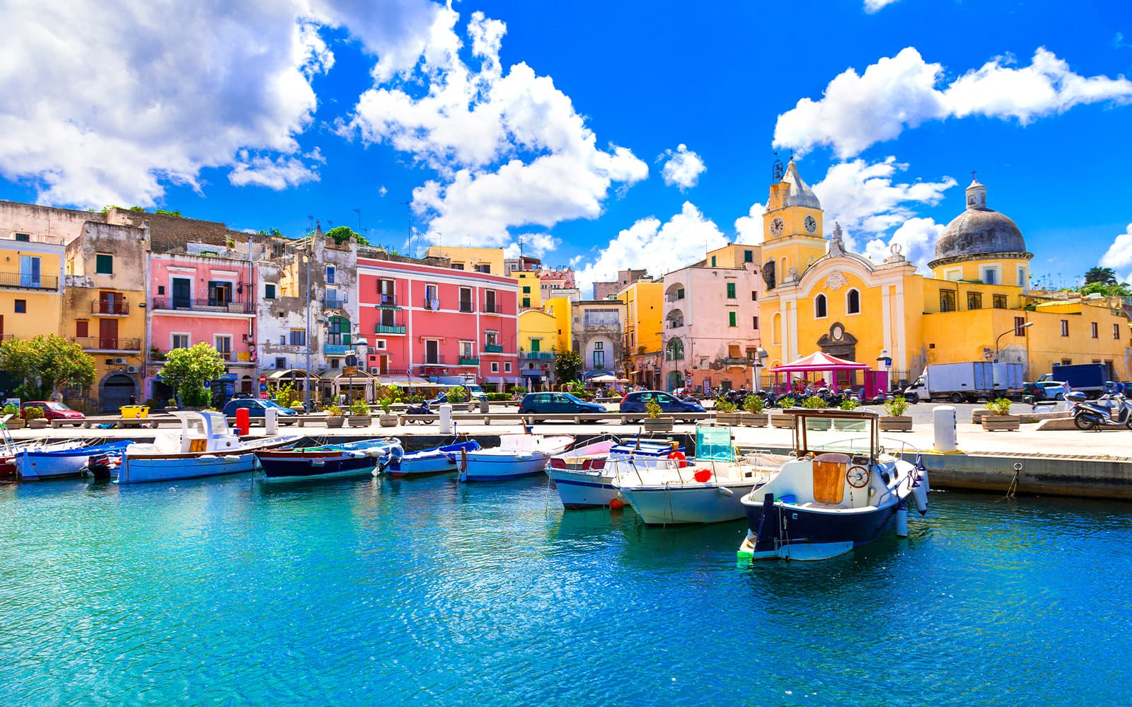 From Naples: Procida Island Day Trip with Round-Trip Ferry Tickets and Lunch