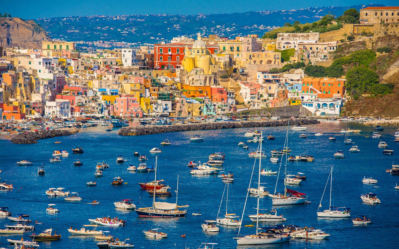 From Naples: Procida Island Day Trip with Round-Trip Ferry Tickets and Lunch in Naples - Activities | TickYourList