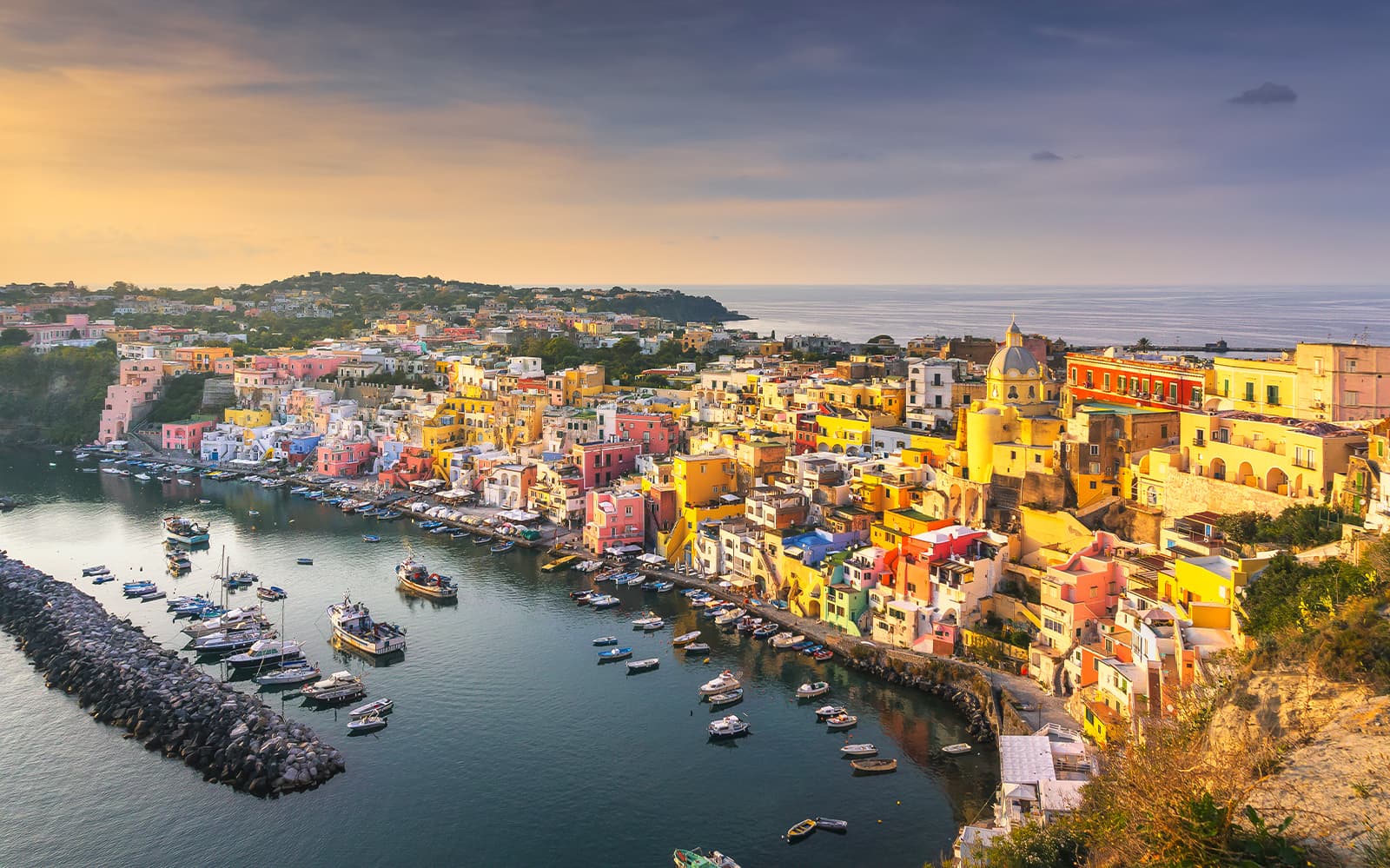 From Naples: Procida Island Day Trip with Round-Trip Ferry Tickets and Lunch in Naples - Features | TickYourList