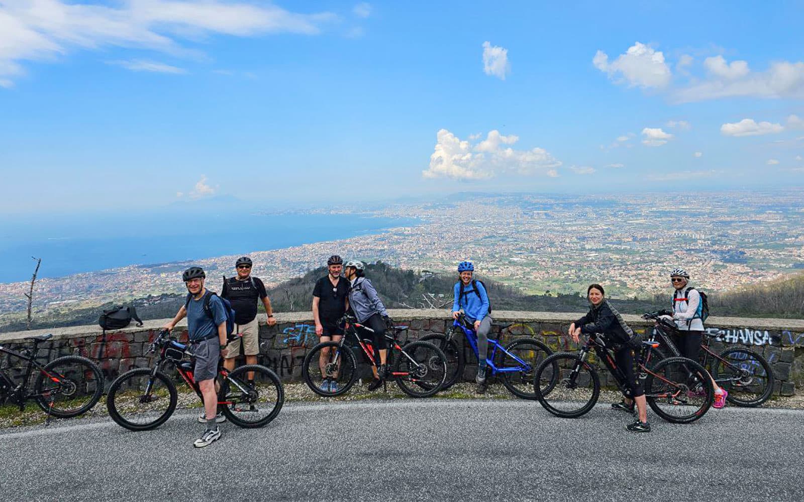 From Sorrento: Mount Vesuvius Guided E-Bike Tour