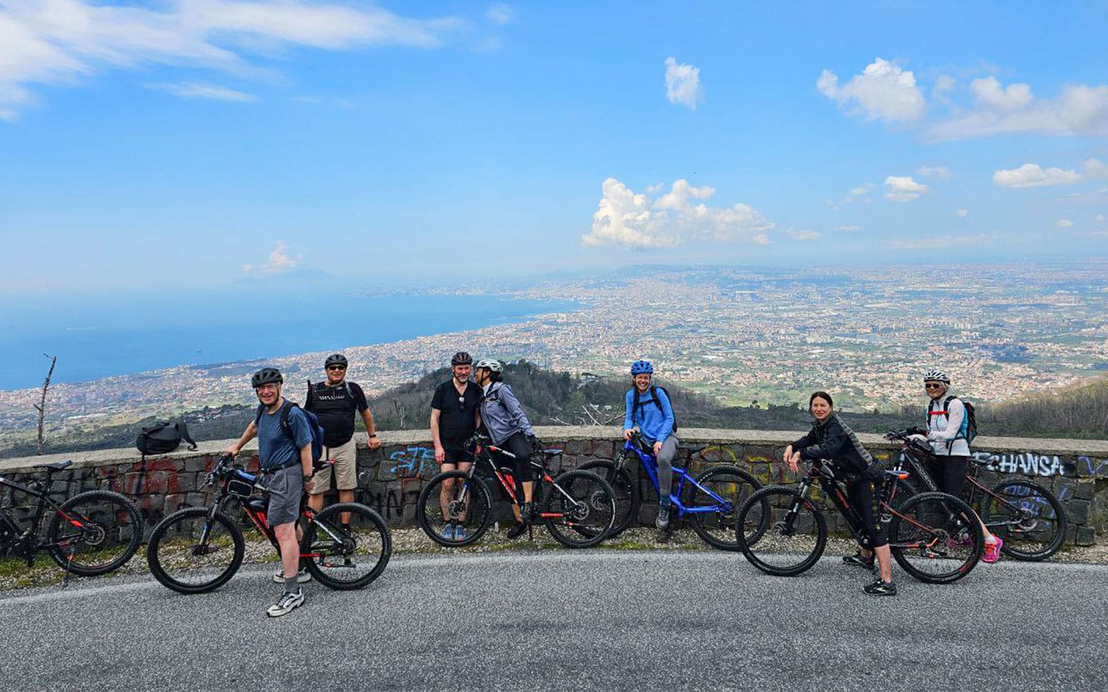 From Sorrento: Mount Vesuvius Guided E-Bike Tour