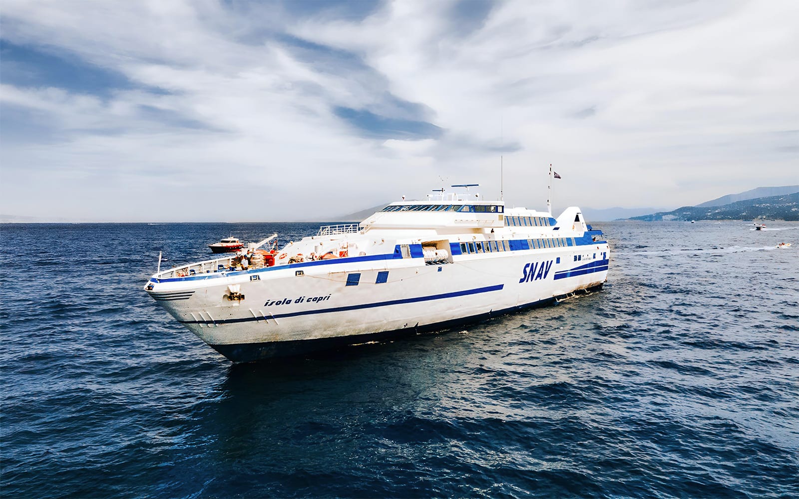 SNAV Round-Trip Ferry Transfers: Naples Beverello to/from Capri tickets in Naples - Activities | TickYourList