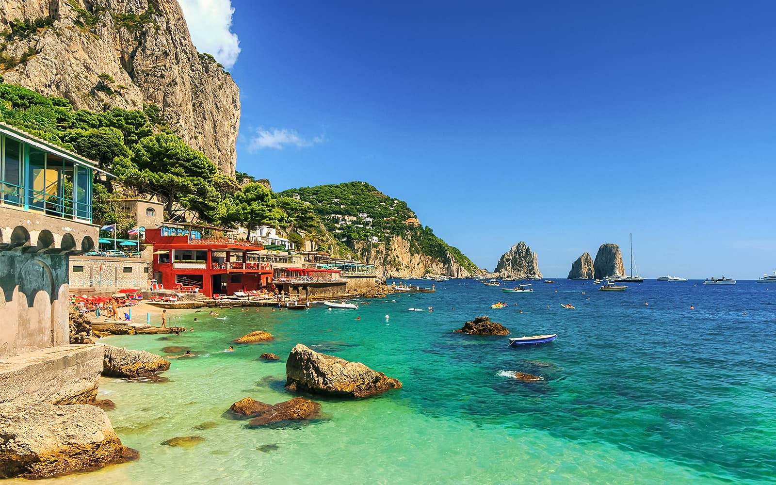 From Naples/Pompeii: Capri and Blue Grotto Day Trip tickets in Naples - Activities | TickYourList