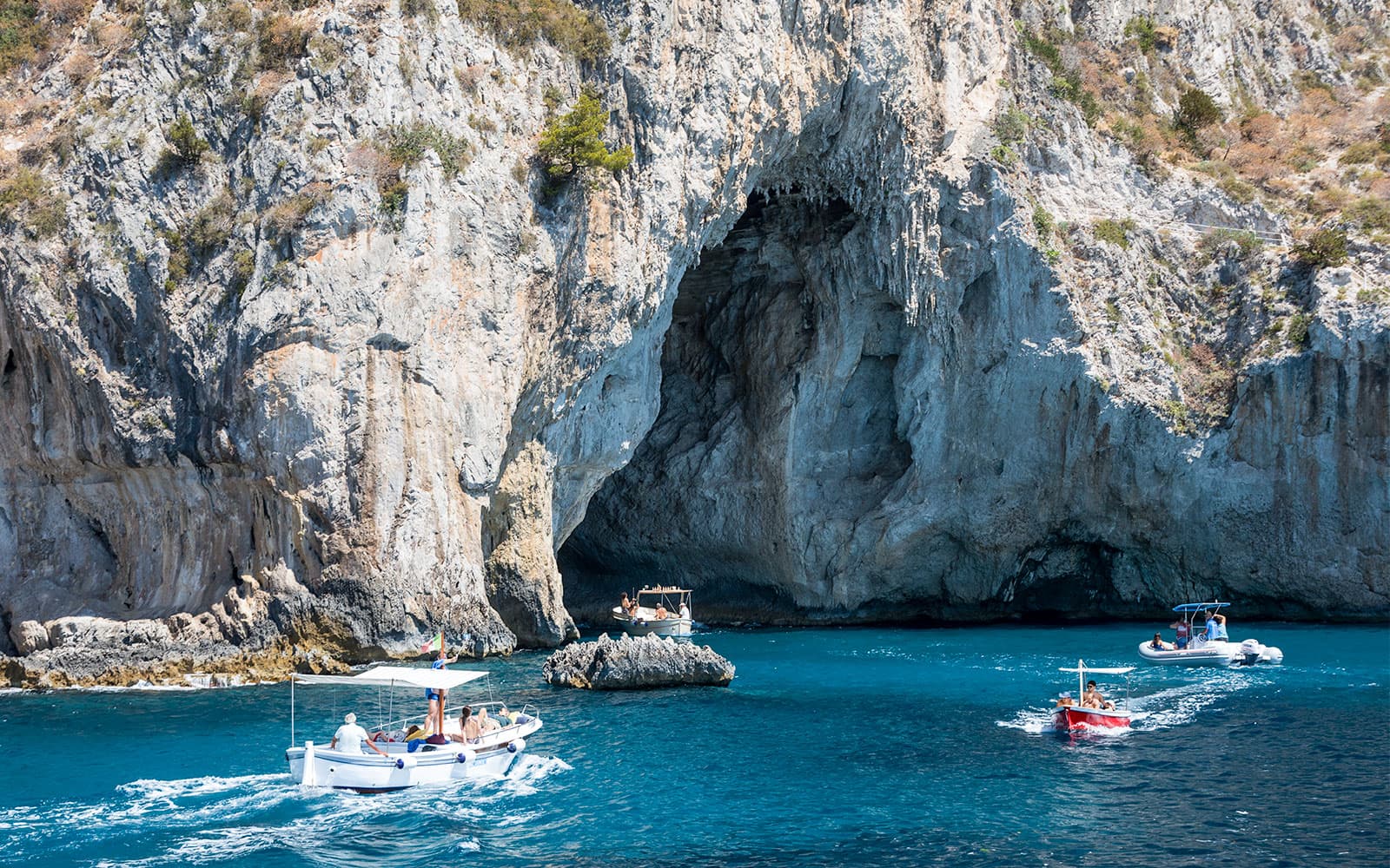 From Naples/Pompeii: Capri and Blue Grotto Day Trip tickets in Naples - Highlights | TickYourList
