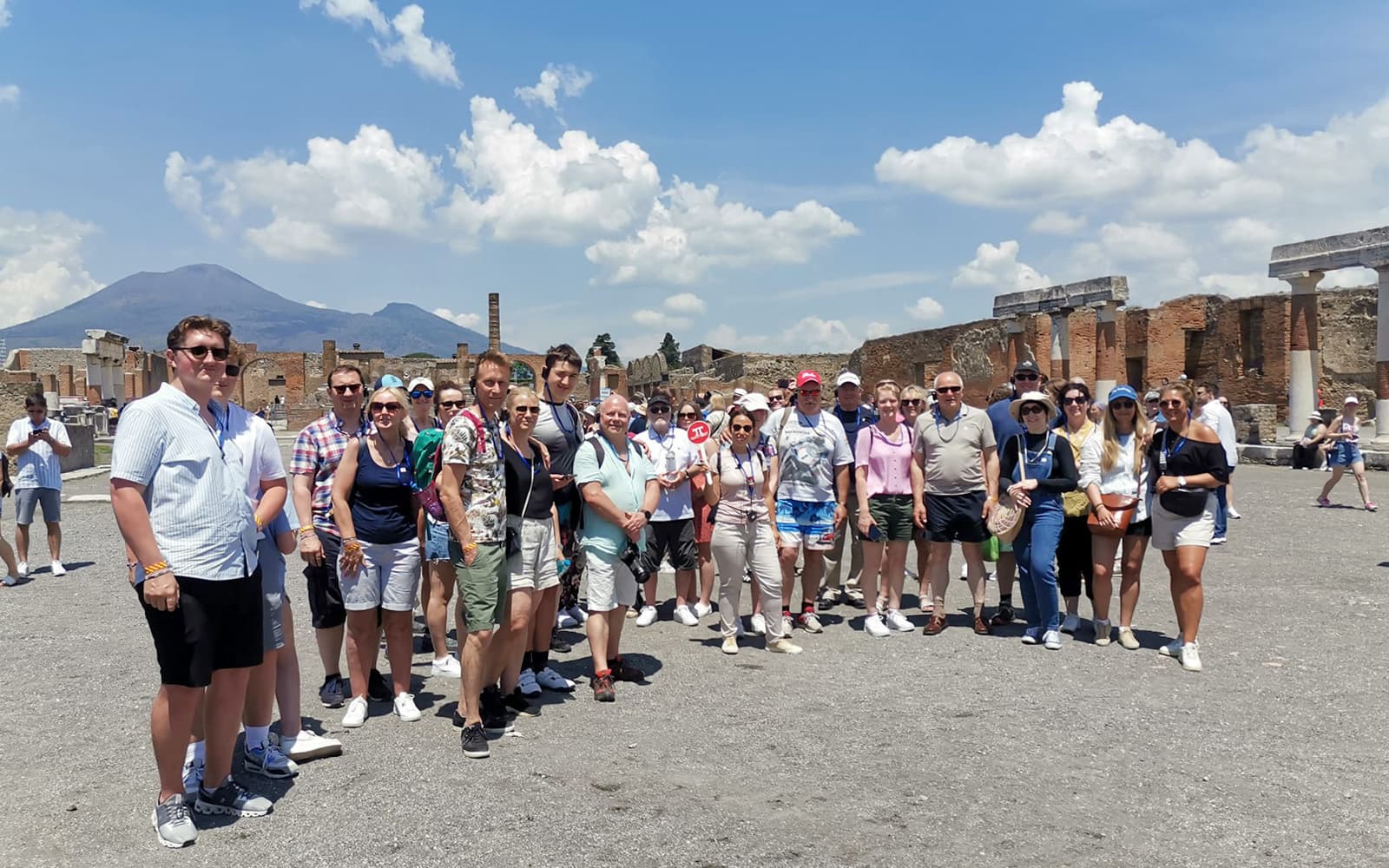 Skip-the-Line Guided Tour of Pompeii & Mt. Vesuvius with Express Train Transfers from Sorrento