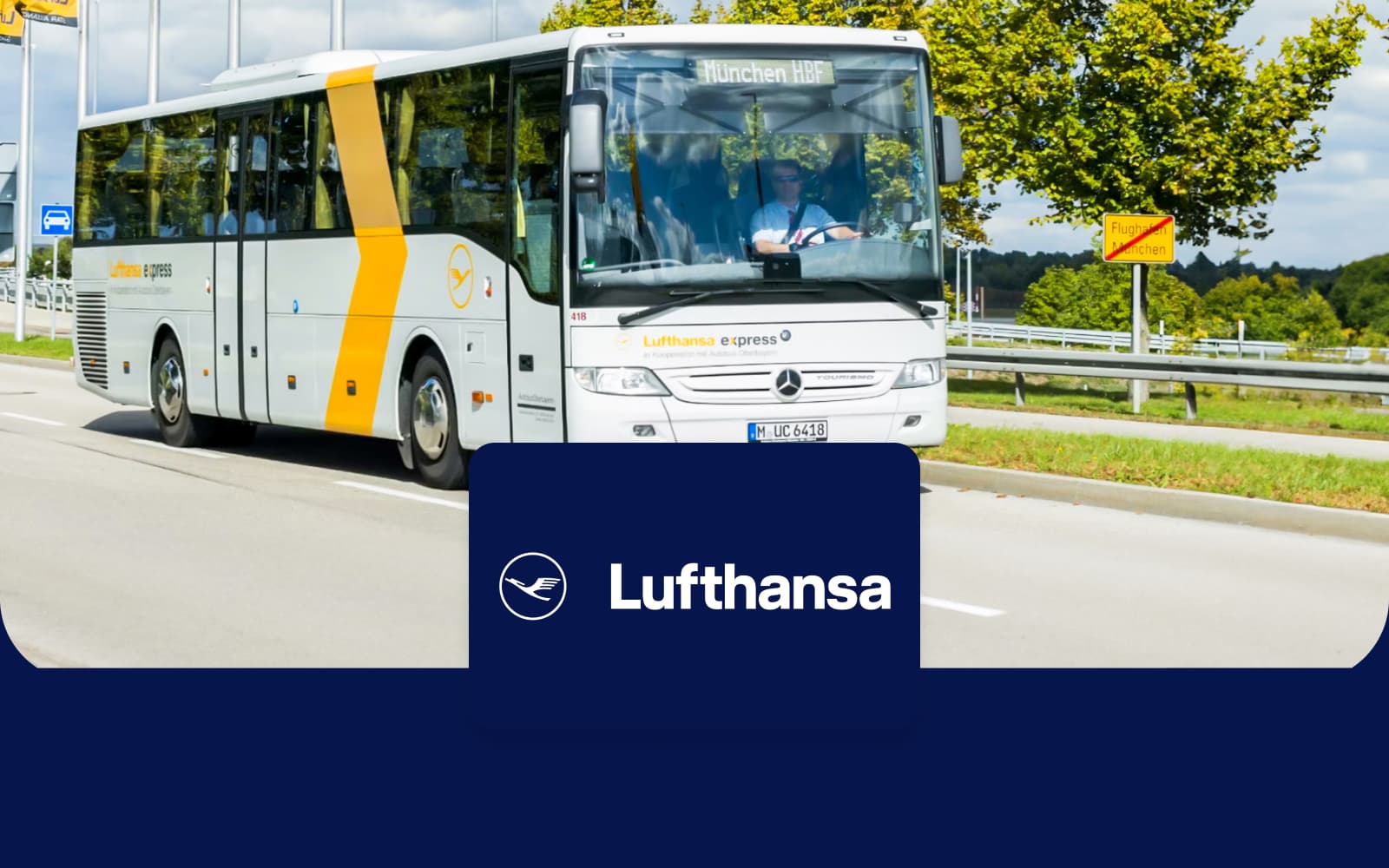Lufthansa Express Bus One-Way Tickets: Munich Airport to/from Munich City