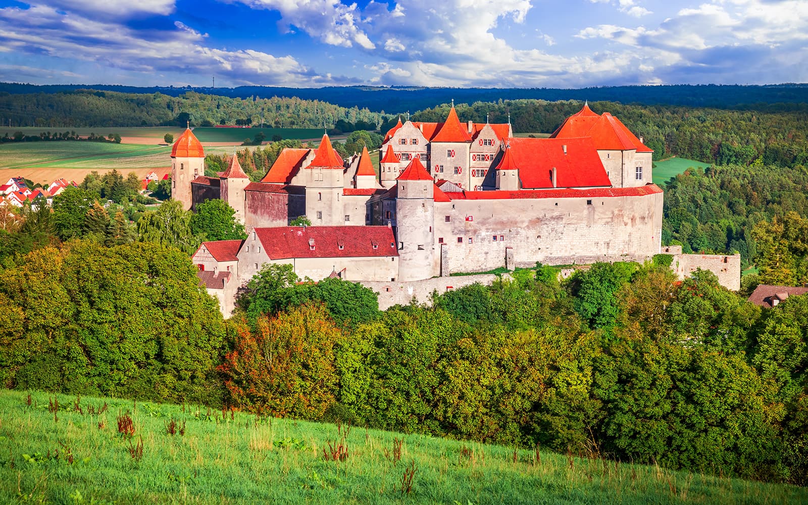 Guided Tour of Romantic Road: Rothenburg & Harburg with Transfers from Munich