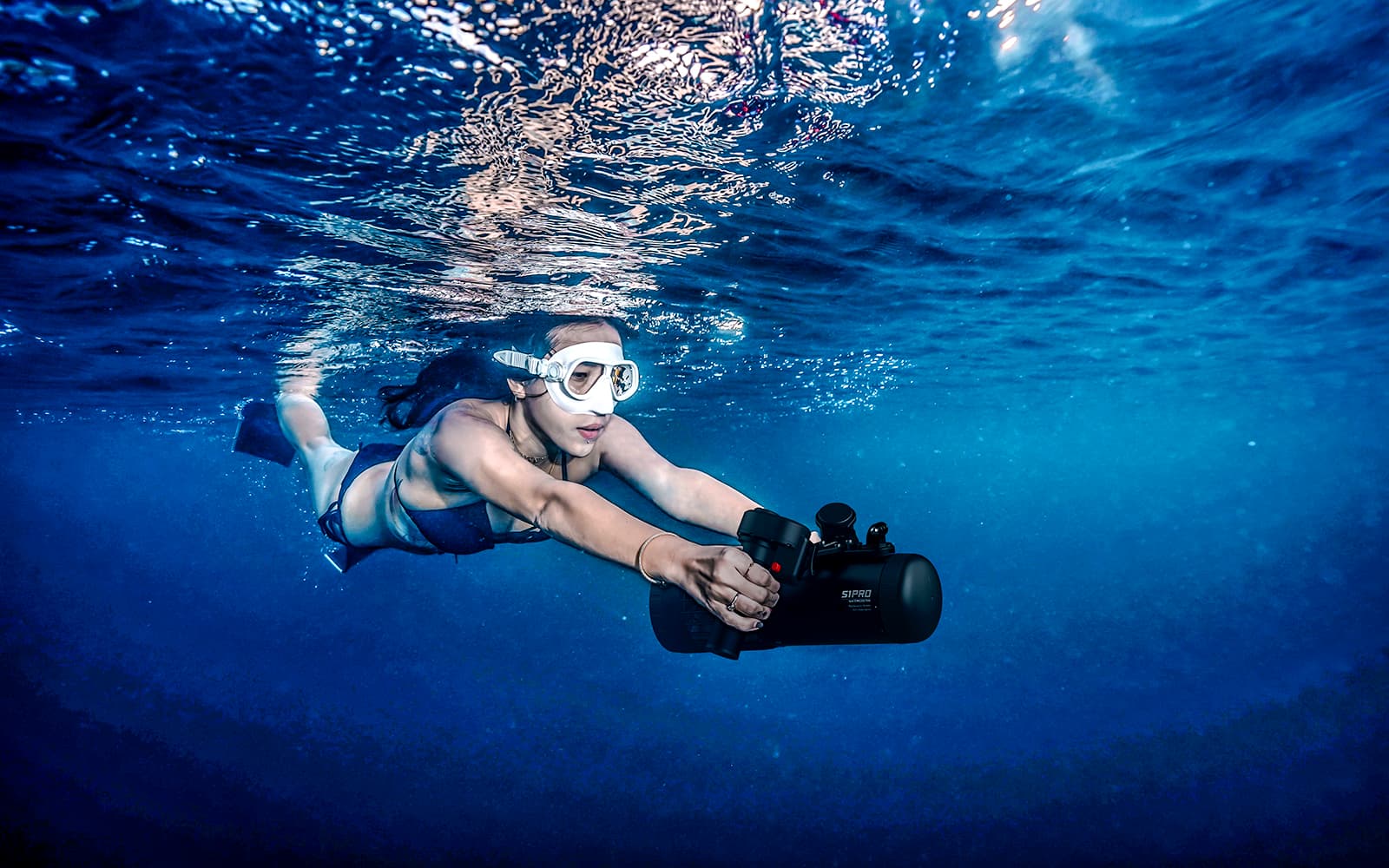 From Nice: Underwater Sea Scooter Snorkelling Tour