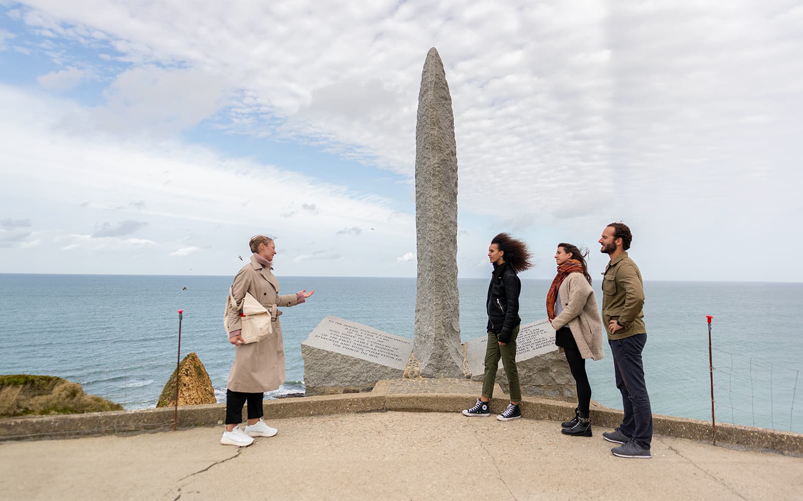 From Paris: WWII US D-Day Beaches Guided Tour with Optional Lunch