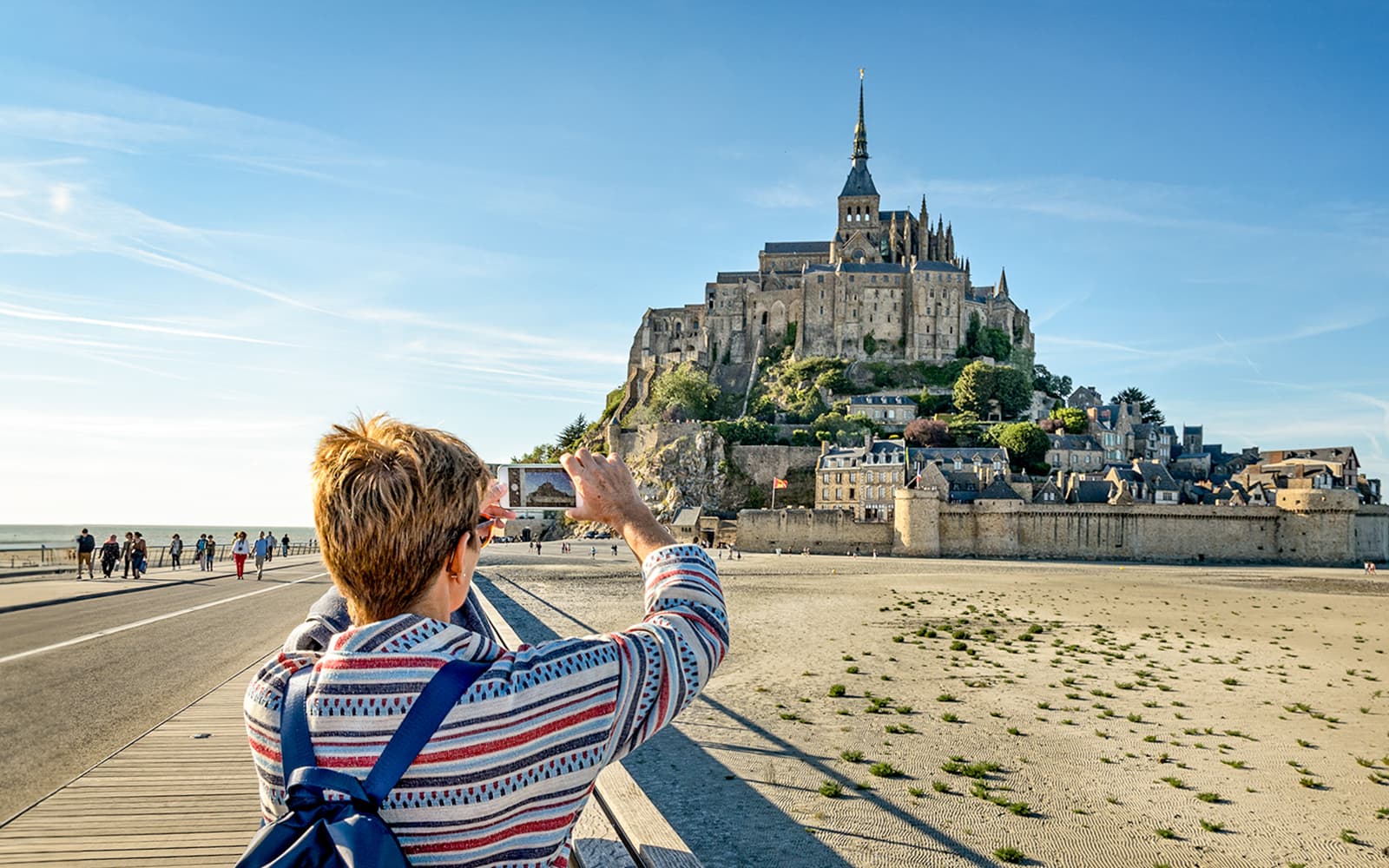 From Paris: Mont Saint-Michel Abbey Tickets with Round-Trip Transfers & Audio Guides