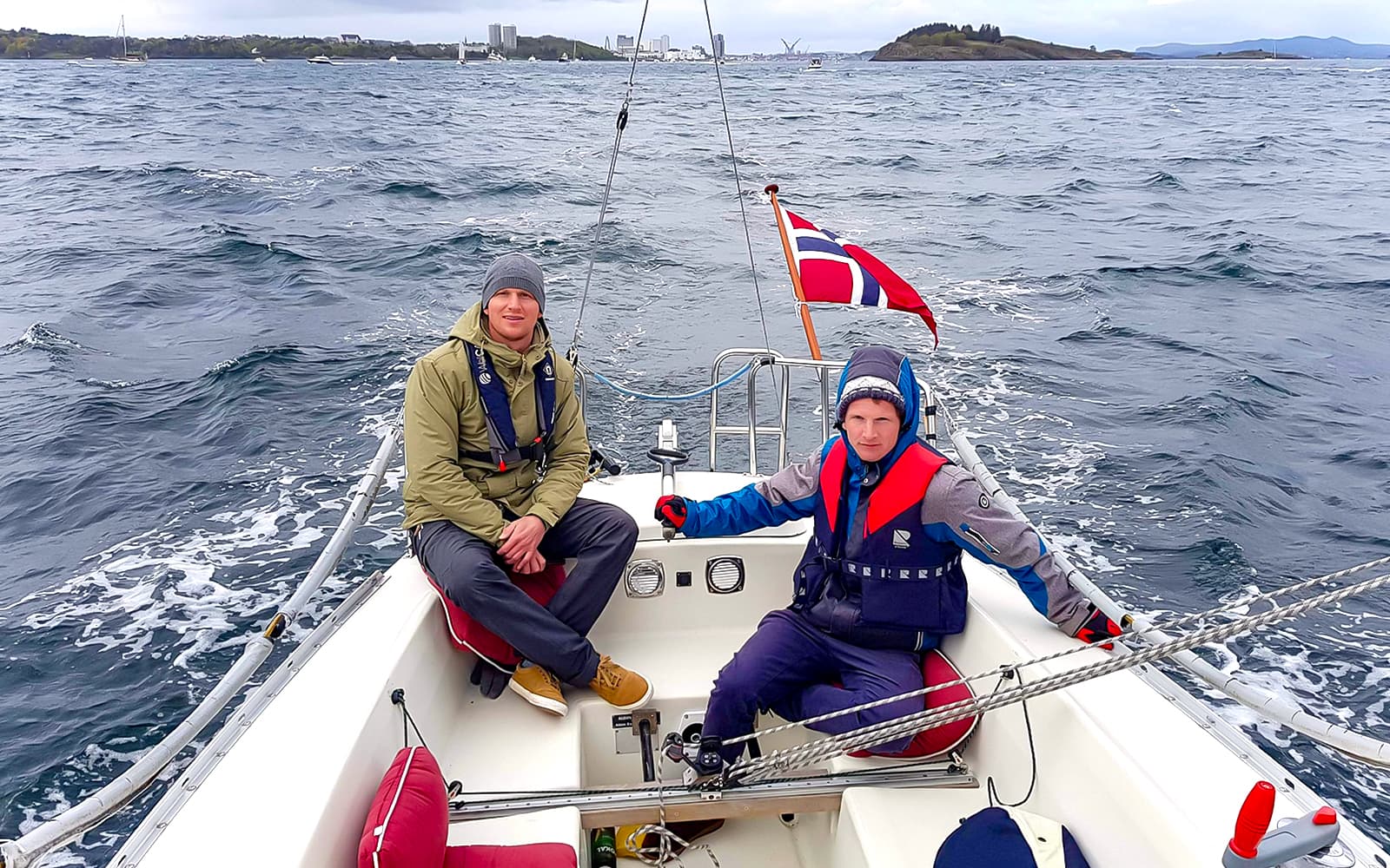 From Stavanger: Fjord Sailing on a Racing Boat