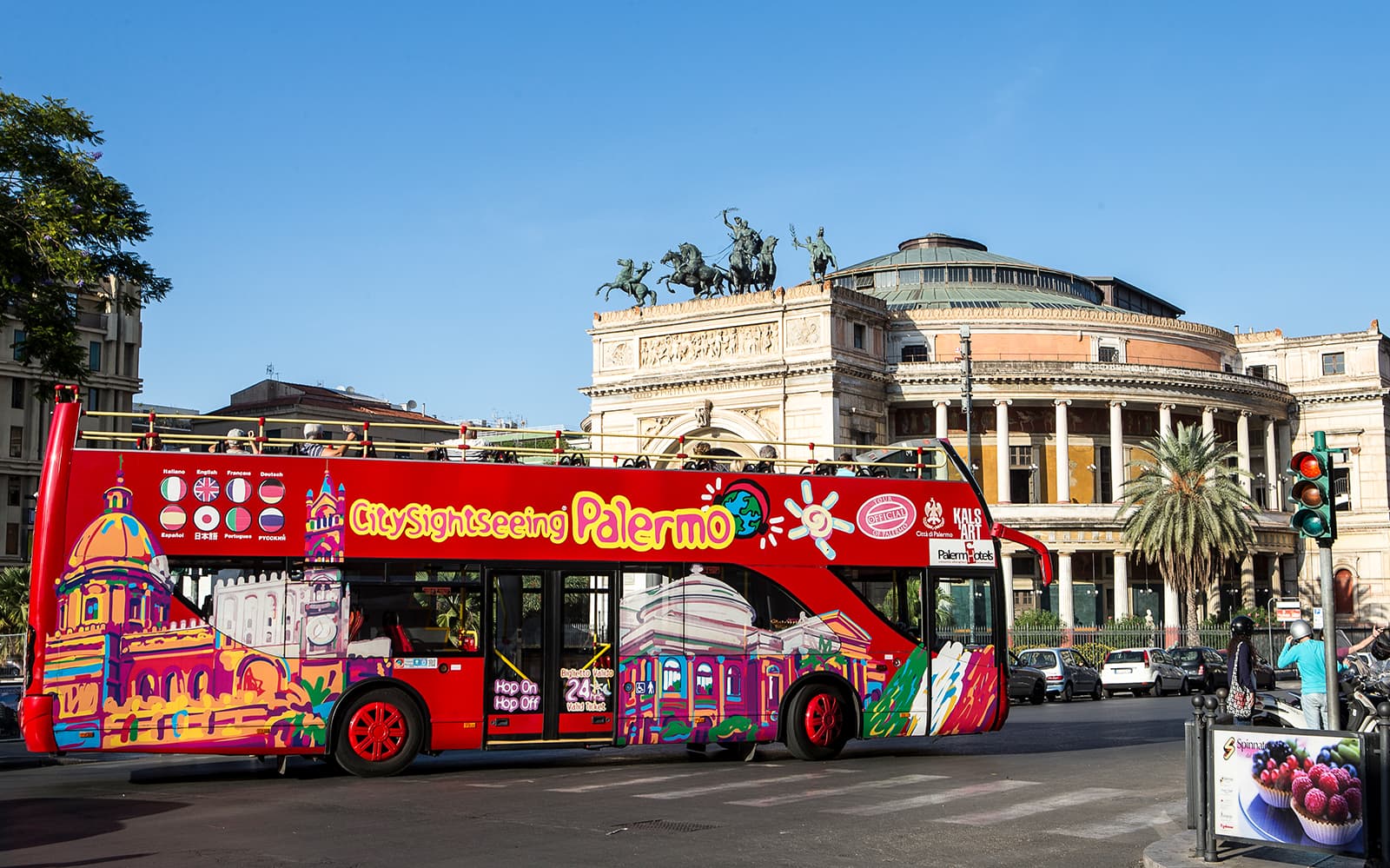 City Sightseeing: Palermo Hop-on Hop-off Bus Tour