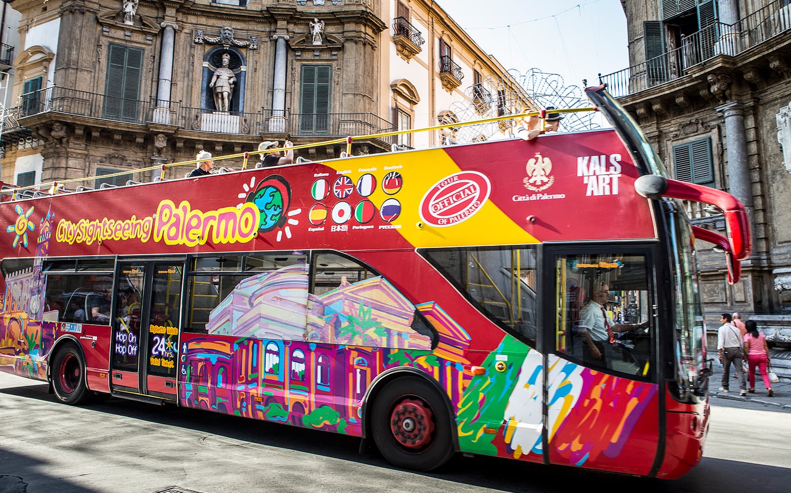 Combo (Save 5%): Palermo Hop-on Hop-off Bus Tour + Botanical Gardens + Regional Antonino Salinas Archaeological Museum Tickets in Palermo - Attractions | TickYourList