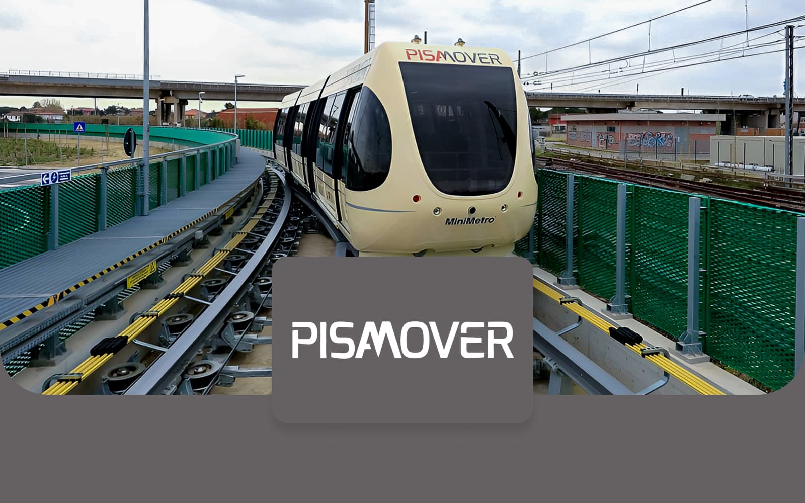 Pisamover One-Way Train Tickets: Pisa Airport to/from Pisa Central Station