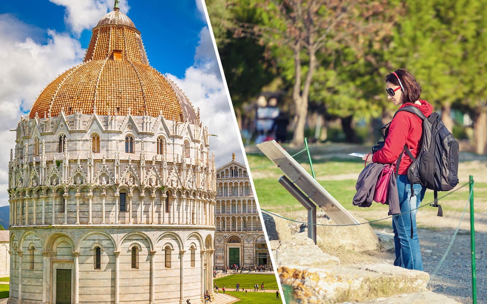 Combo (Save 5%): Pisa Monumental Complex + Baptistery & Cathedral with Audio Guide Tickets
