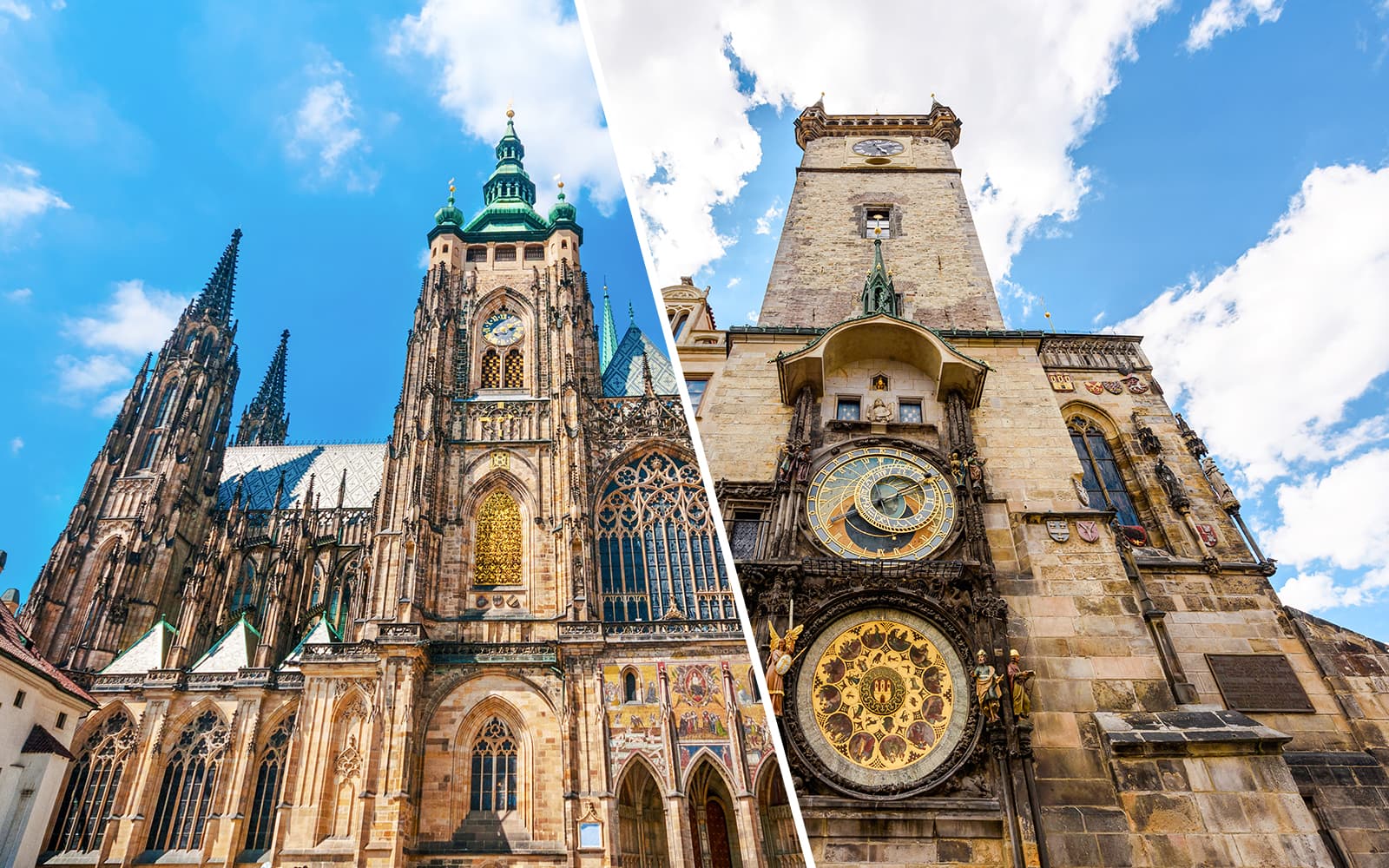 Combo (Save 8%): Prague Castle + Astronomical Clock Tower Tickets