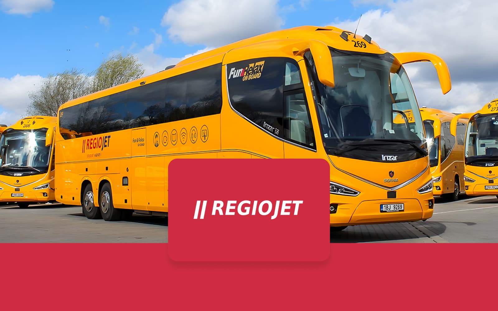 Rejiojet: One-Way Bus Transfers Between Prague Airport & Prague Florenc Bus Station