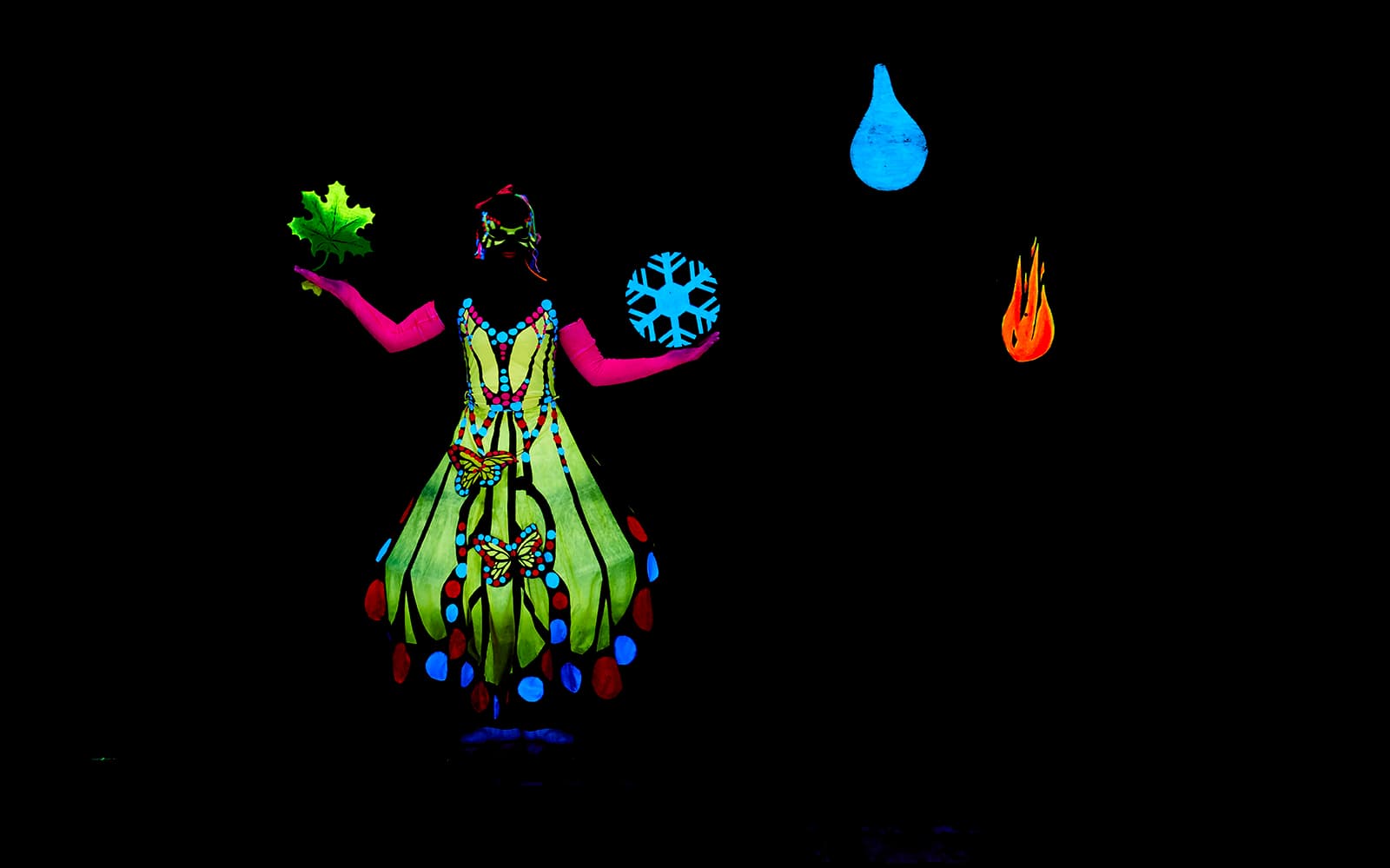 Tickets to the WOW Show Black Light Theater in Prague - Attractions | TickYourList