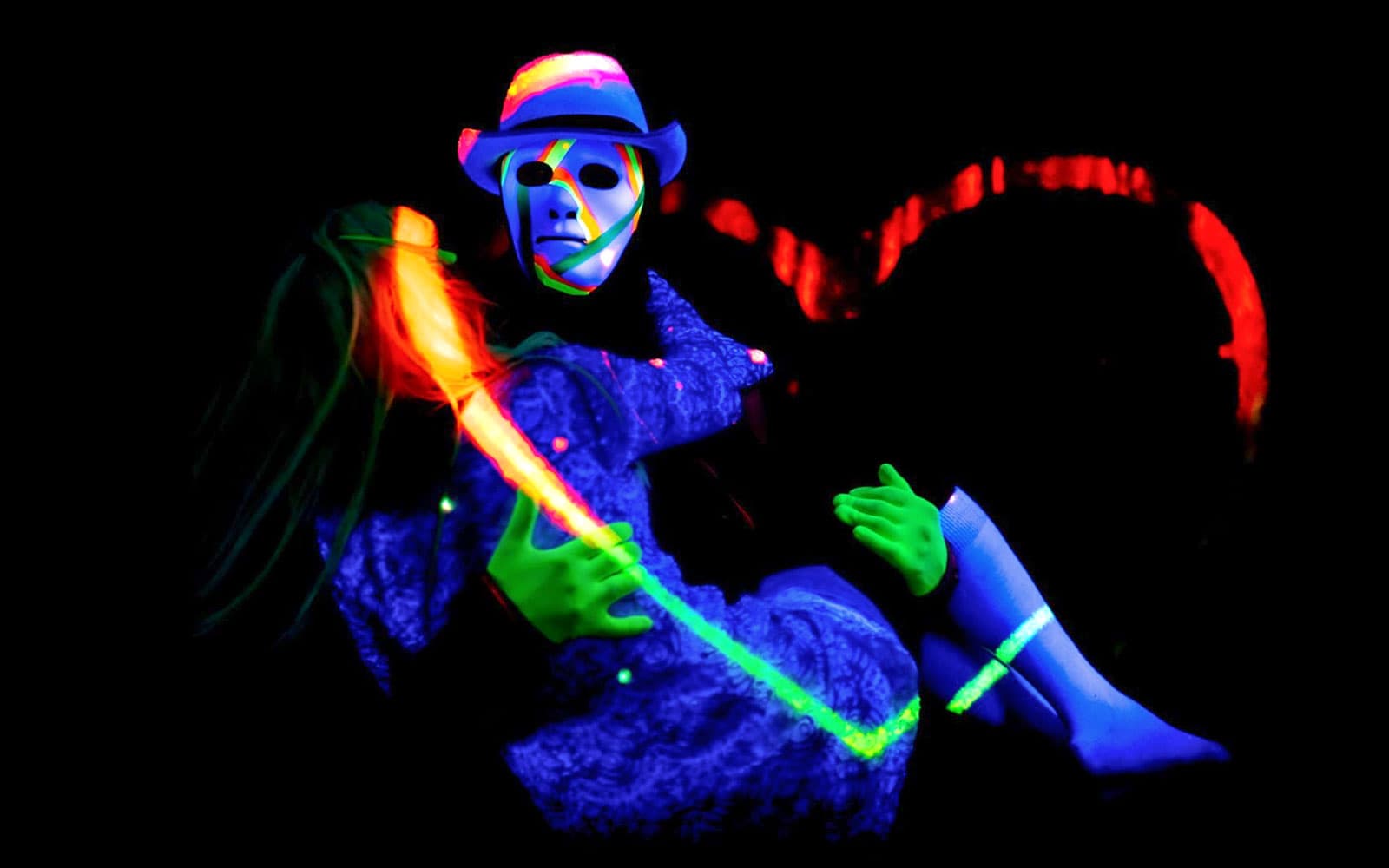 Images of Love Black Light Theater Show Tickets