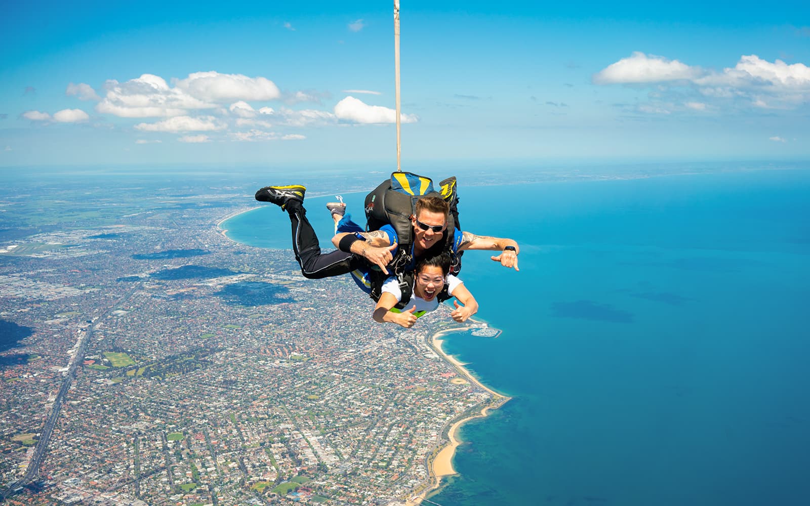 Tandem Skydive at St Kilda Beach