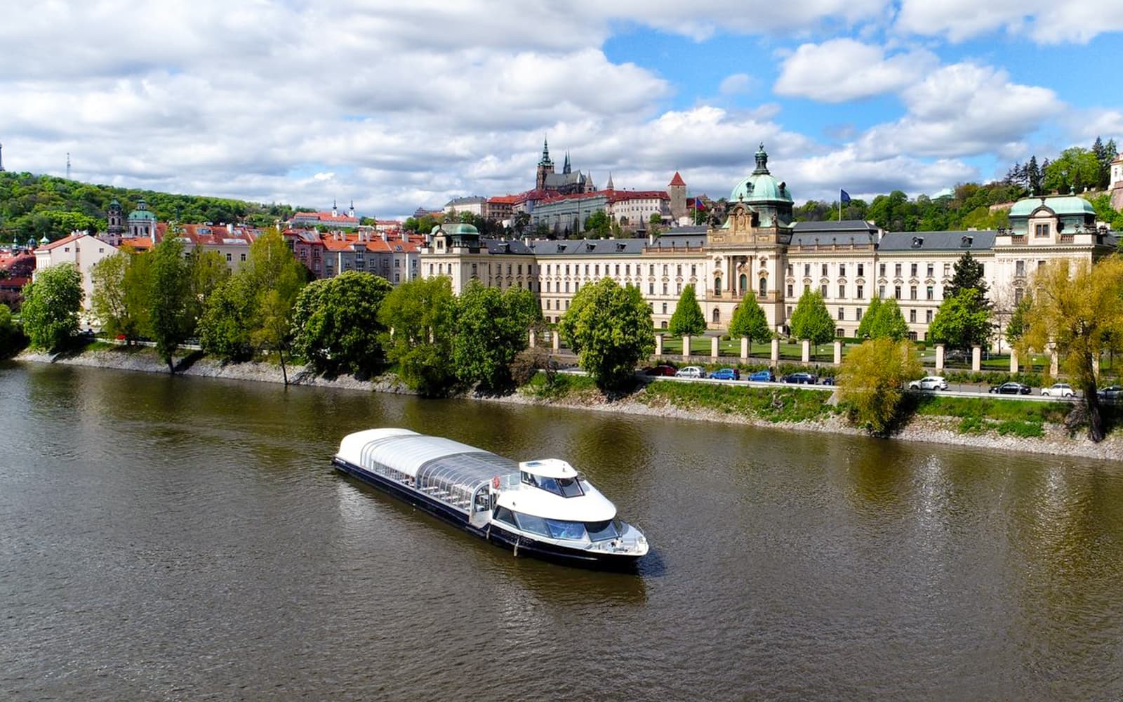 2-Hour Lunch Cruise on an Open-Top Glass Boat in Prague with Live Music tickets in Prague - Highlights | TickYourList