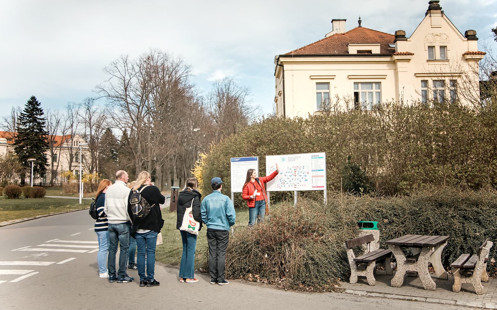 Guided Tour of Bohnice Psychiatric Hospital and Abandoned Cemetery in Prague