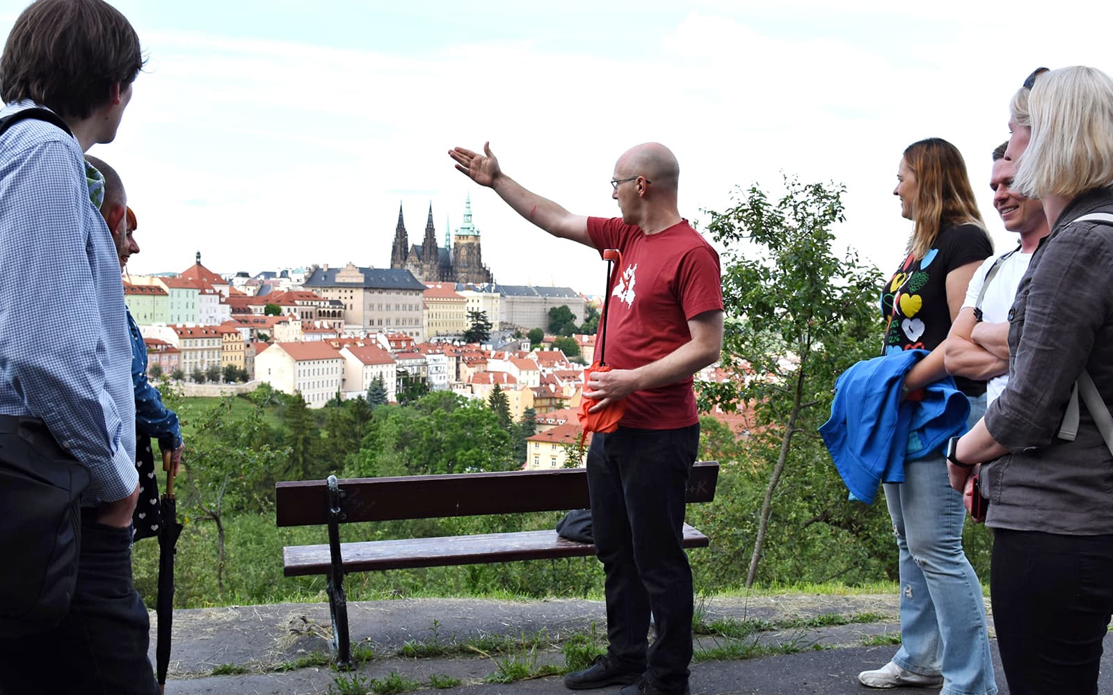 Evening Walking Tour with Panoramic Views of Prague