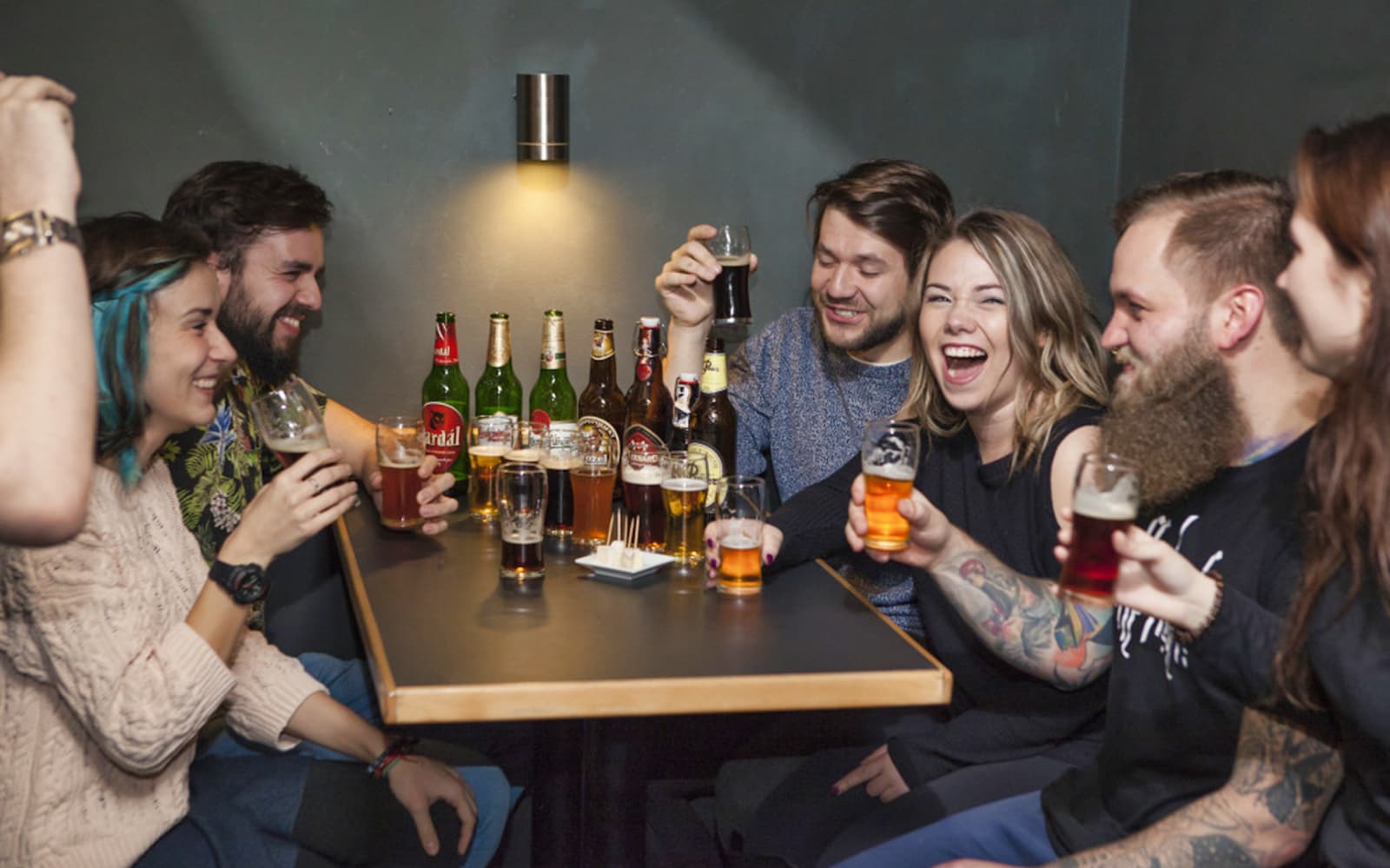 Prague: Czech Beer Tasting with Traditional Snacks