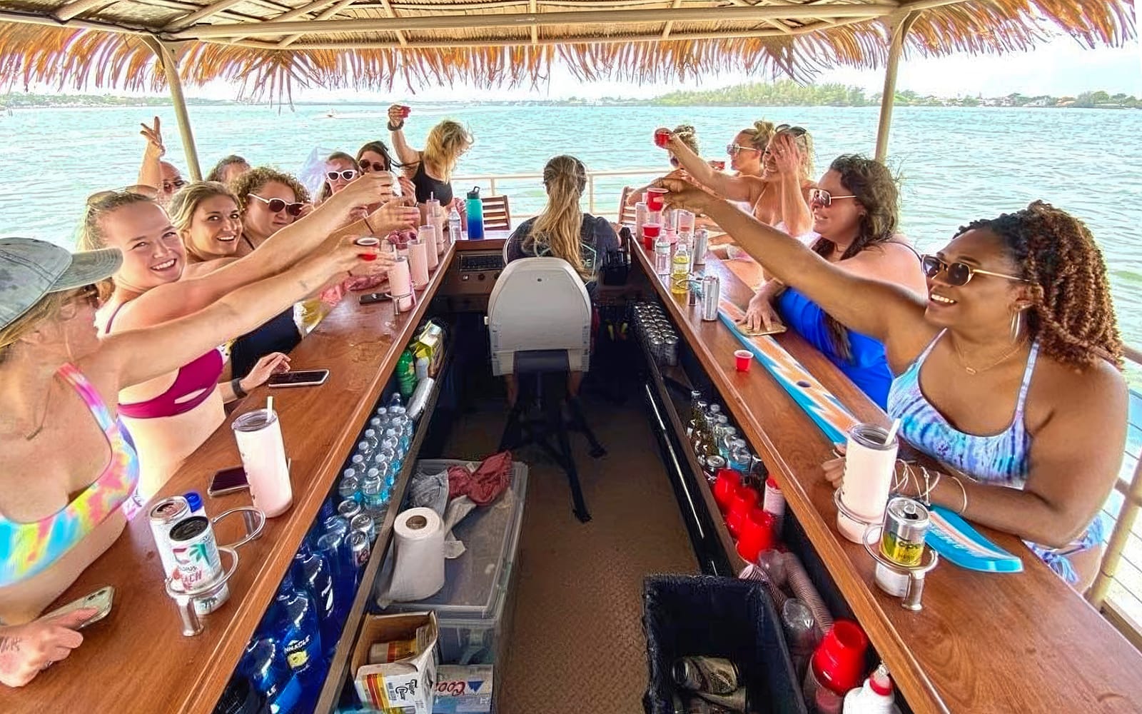 1.5-Hour Prague Tiki Boat Cruise with Unlimited Drinks tickets in Prague - Attractions | TickYourList