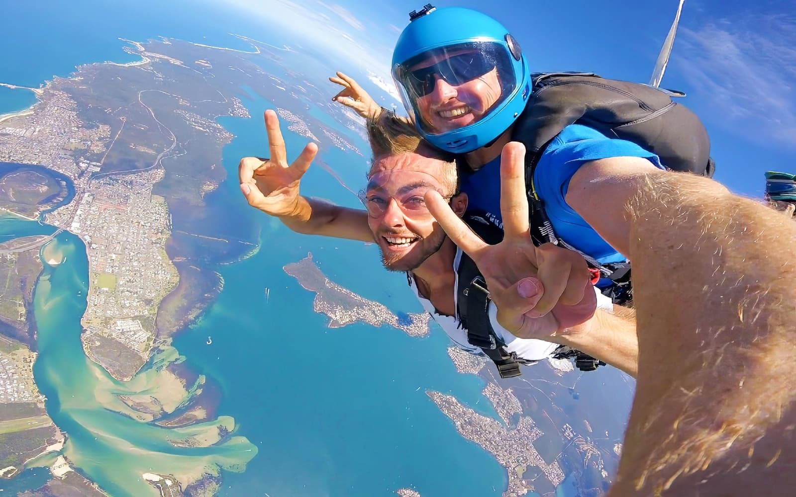 Tandem Skydive at Newcastle Beach