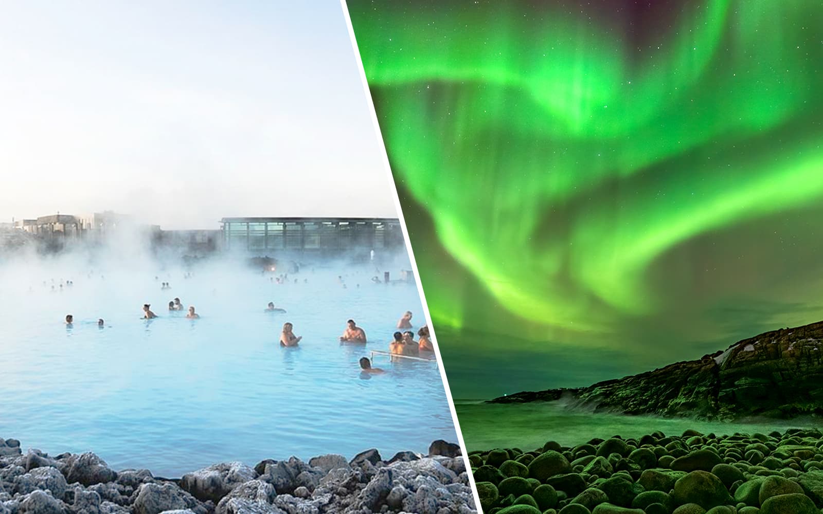 Reykjavik: Blue Lagoon Admission Tickets + Northern Lights Tour
