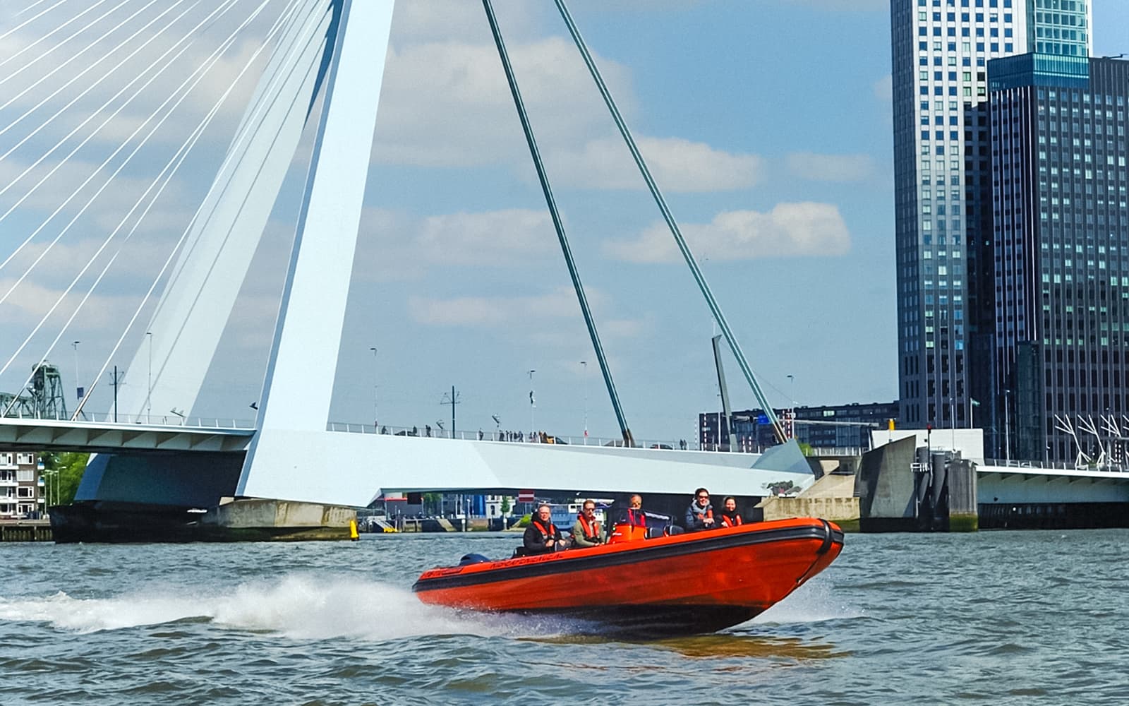 45-Min Rotterdam Harbour Tour on RIB Speedboat tickets in Rotterdam - Features | TickYourList