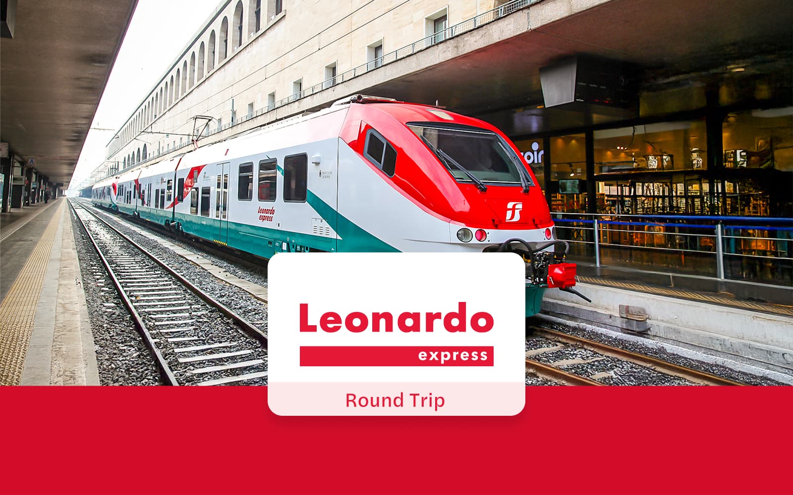Leonardo Express: Round-Trip Train Transfers Between Fiumicino Airport & Rome Termini Station