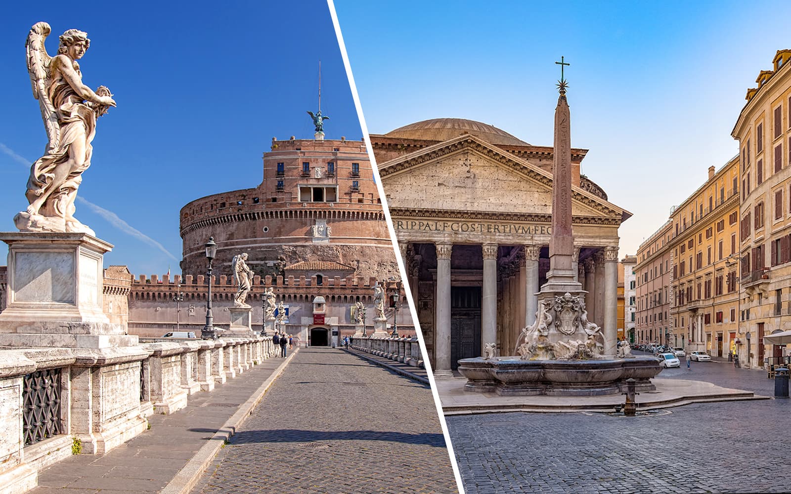 Combo (Save 5%): Castel Sant’Angelo + Pantheon Entry Tickets with Audio Guide