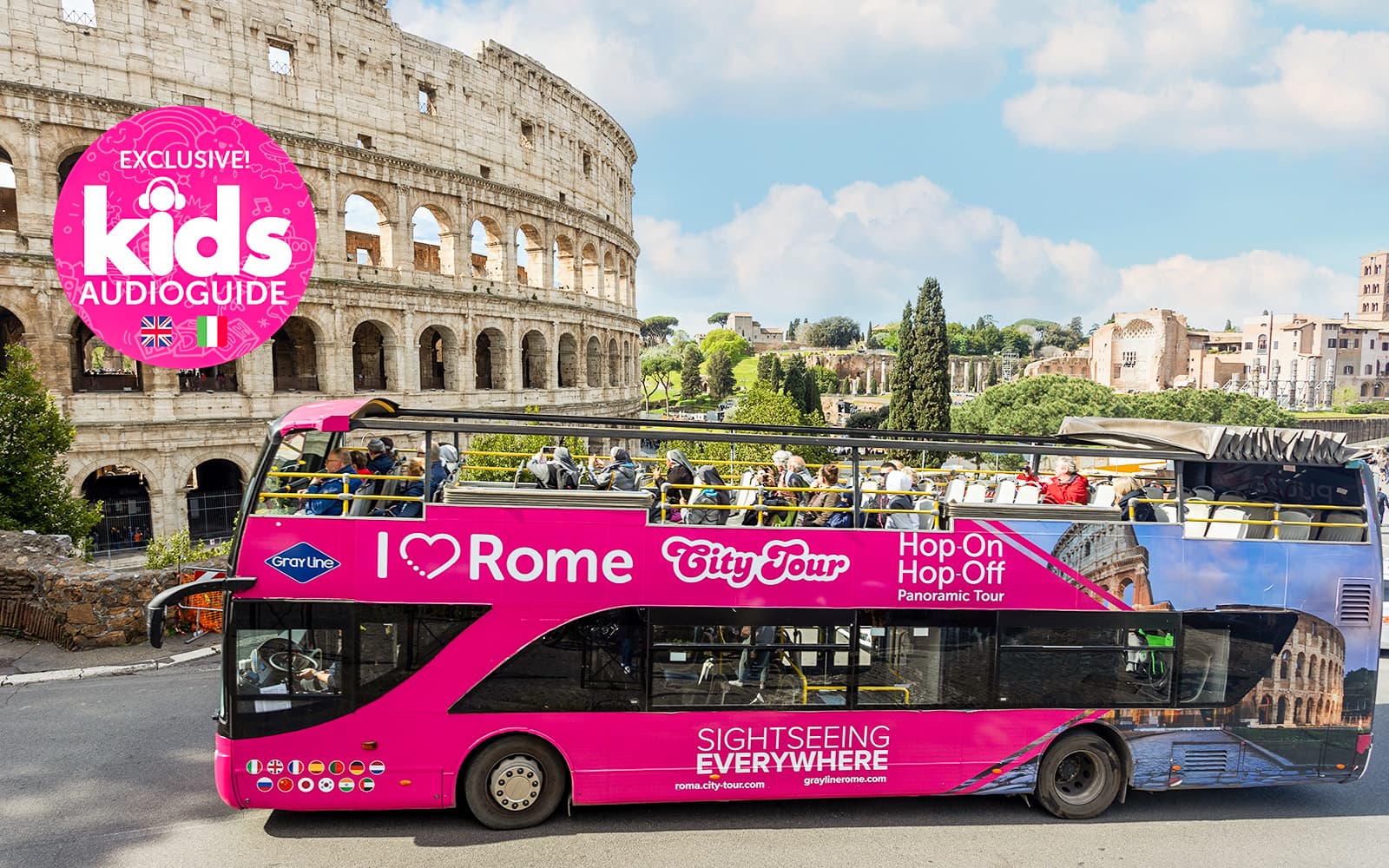 I Love Rome: Rome Hop-on Hop-off Bus Tour