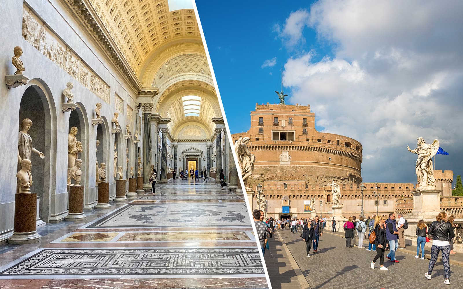 Combo (Save 5%): Vatican Museums, Sistine Chapel and Castel Sant'Angelo Priority Access Tickets