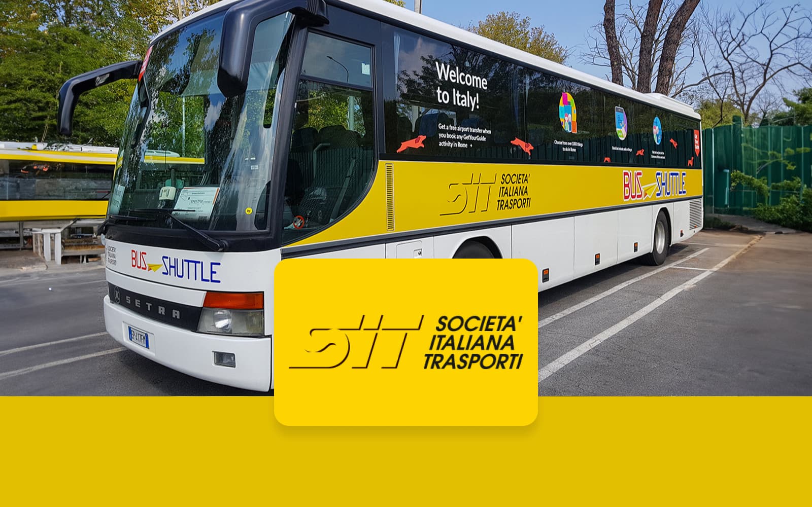 Bus Transfers: Ciampino Airport to/from Rome Termini Station by SIT