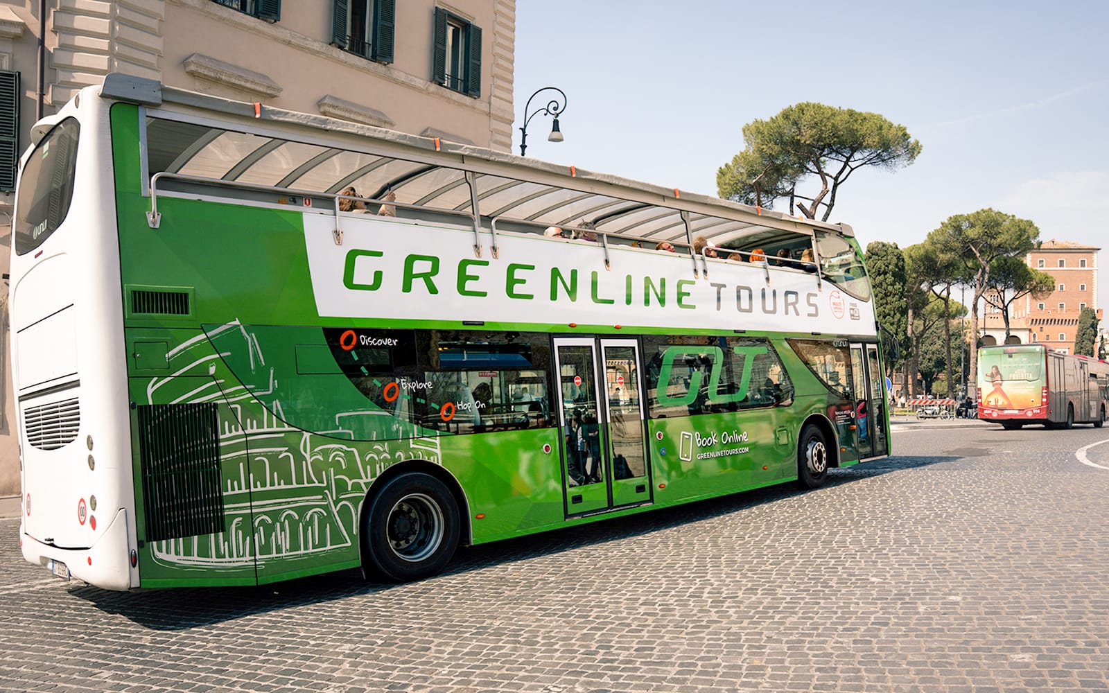 Green Line: Rome Hop-on Hop-off Bus Tour tickets in Rome - Attractions | TickYourList