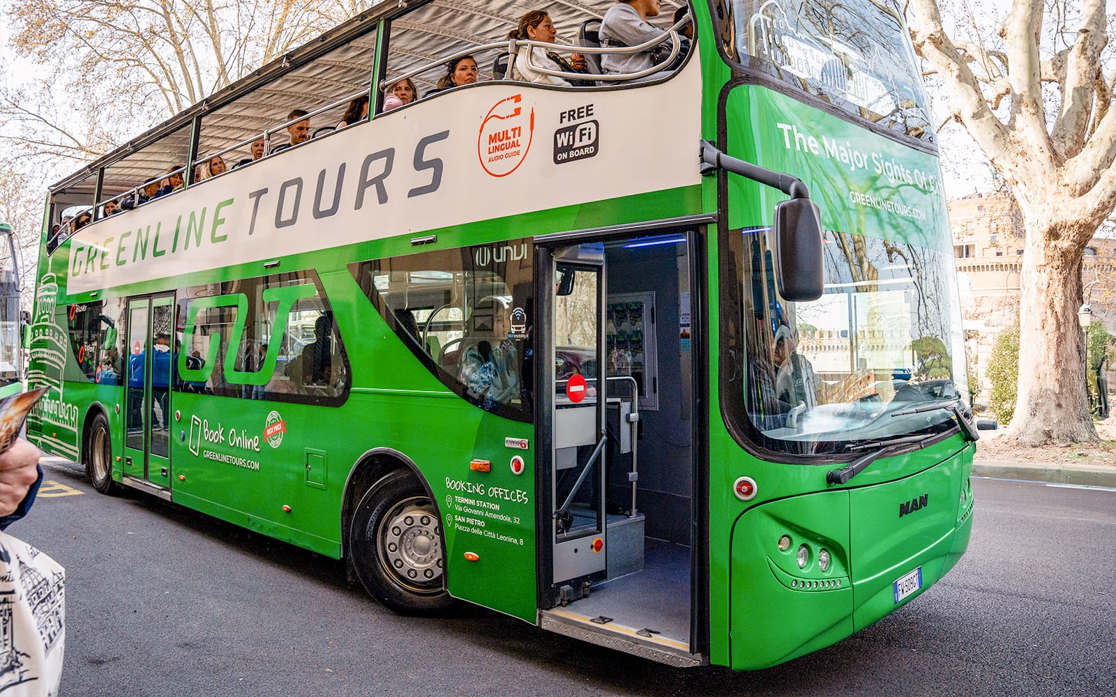 Green Line: Rome Hop-on Hop-off Bus Tour tickets in Rome - Highlights | TickYourList