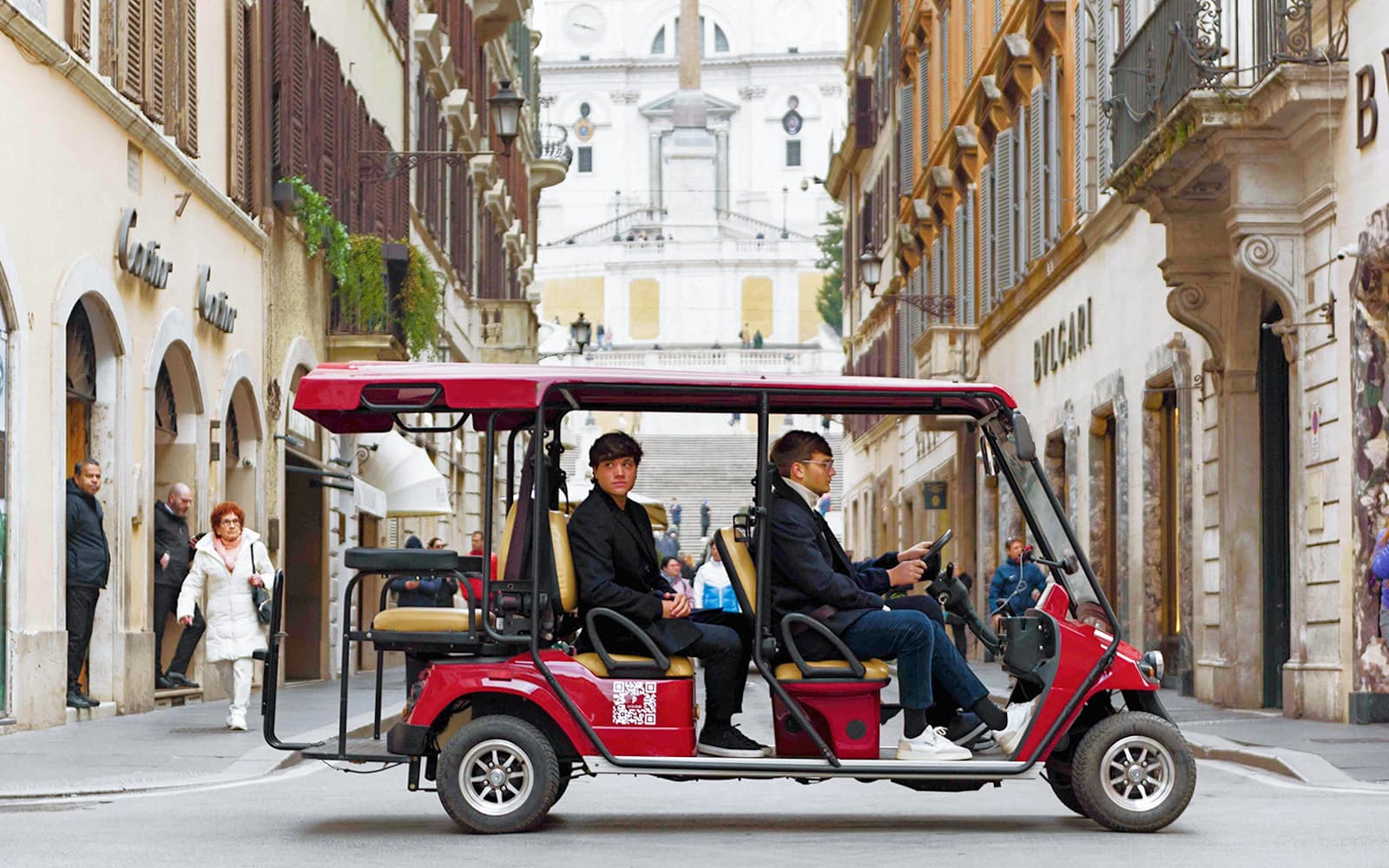 Golf Cart Tour: Express Highlights of Rome - 1.5 hr tickets in Rome - Features | TickYourList