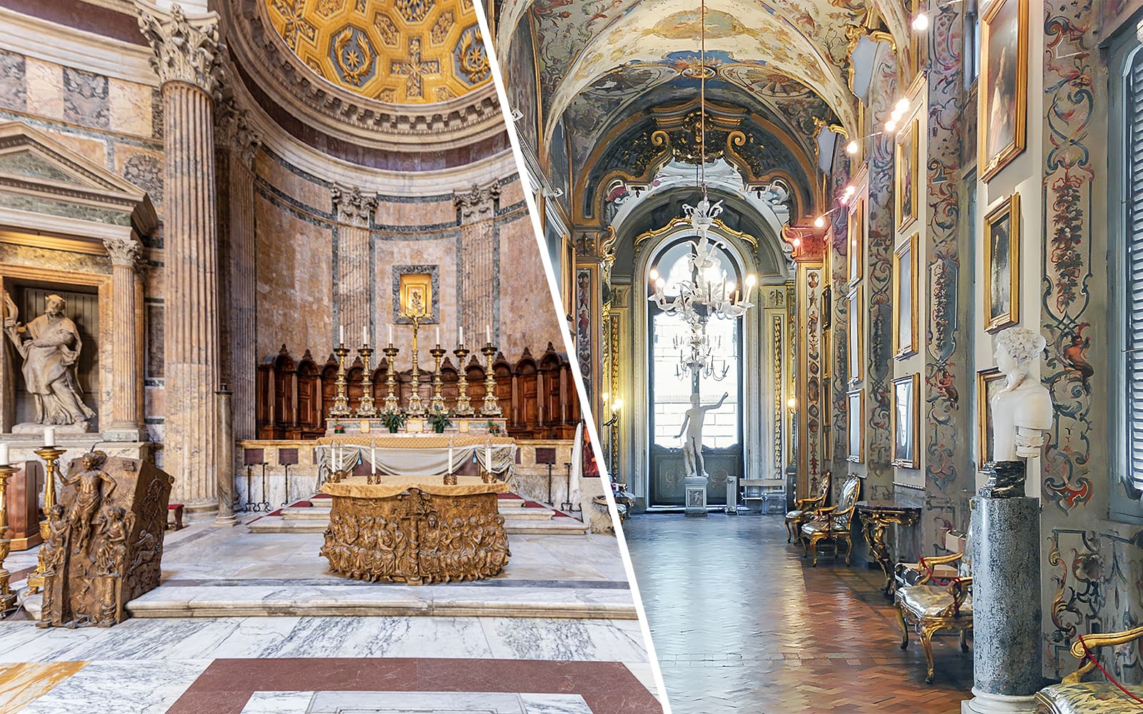 Combo (Save 17%): Pantheon Fast Track Ticket + Doria Pamphilj Gallery Entry Tickets