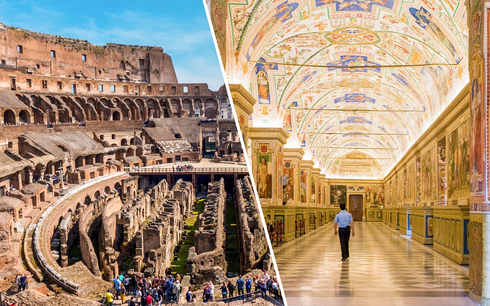 Combo (Save 9%): Colosseum + Vatican Museums Tickets