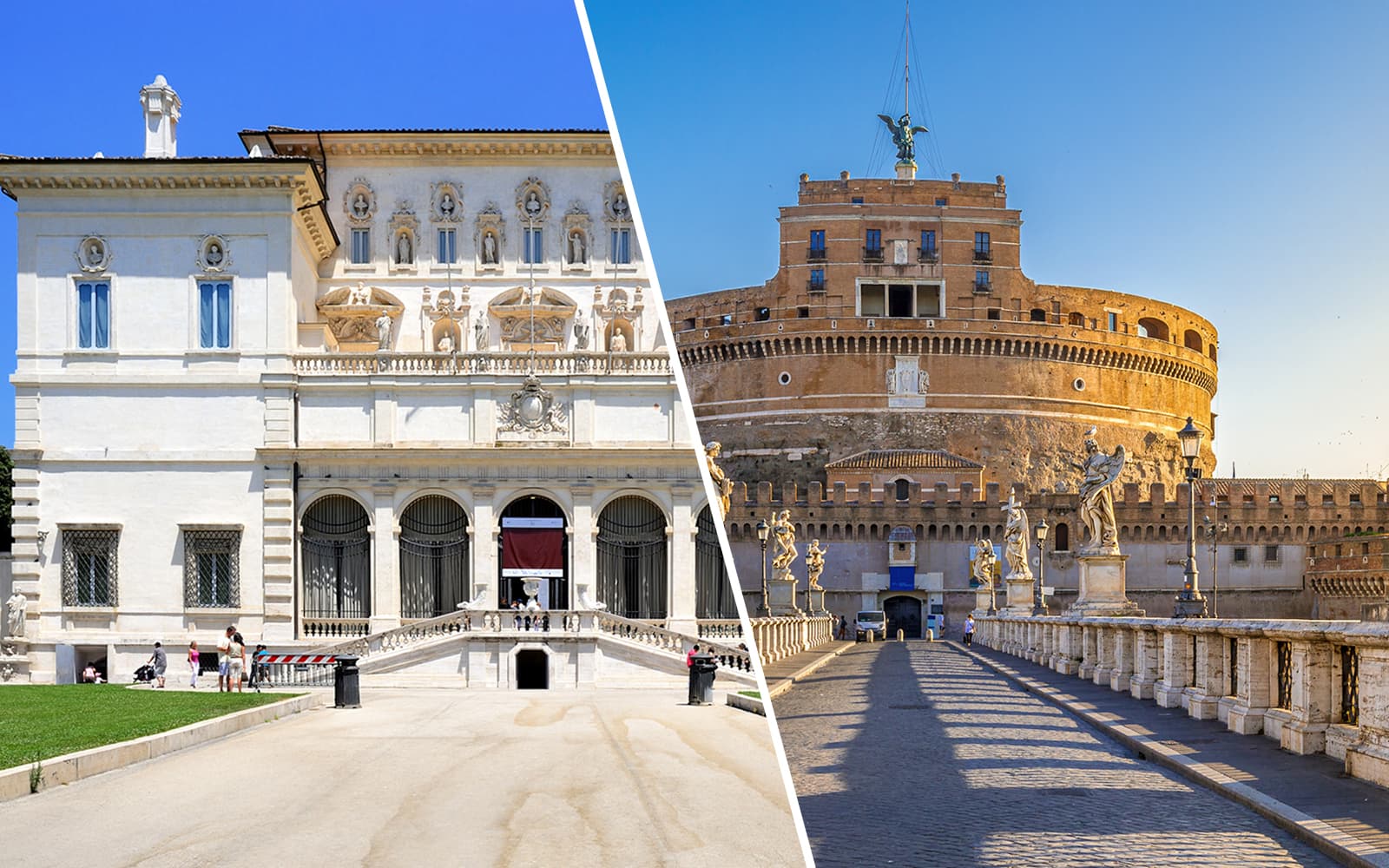 Combo (Save 5%): Borghese Gallery + Castel Sant'Angelo Tickets