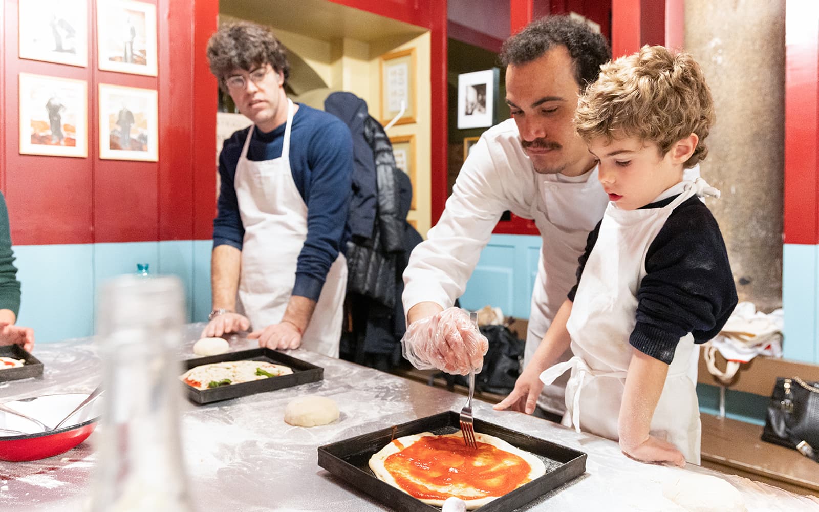 Pizza and Tiramisu Cooking Class