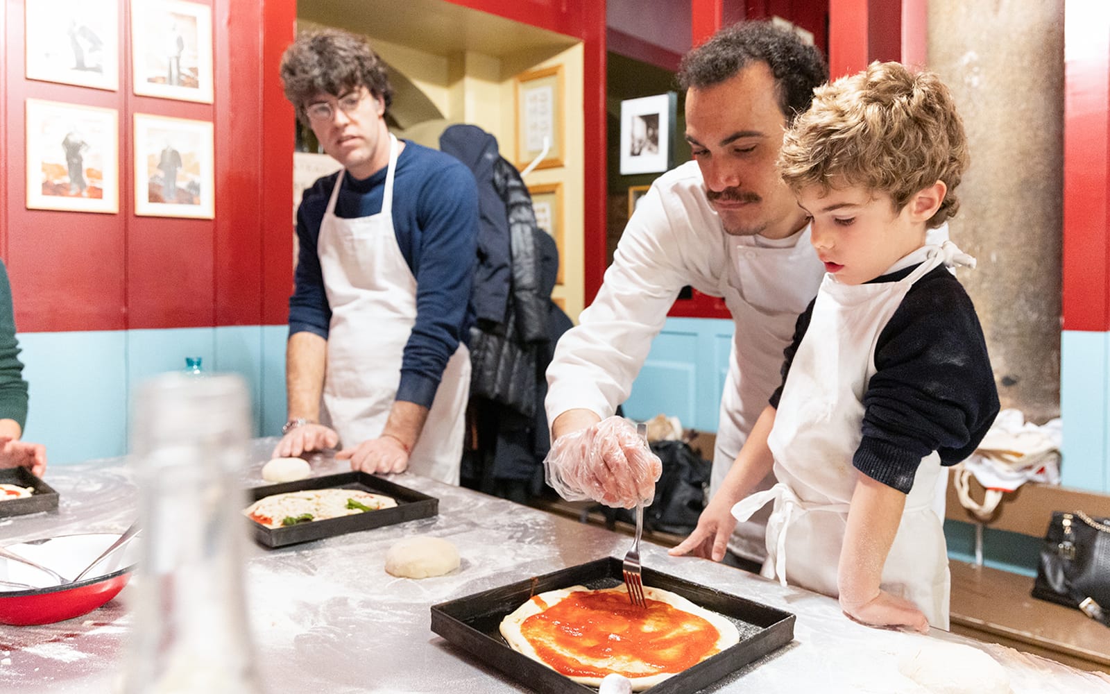 Pizza and Tiramisu Cooking Class
