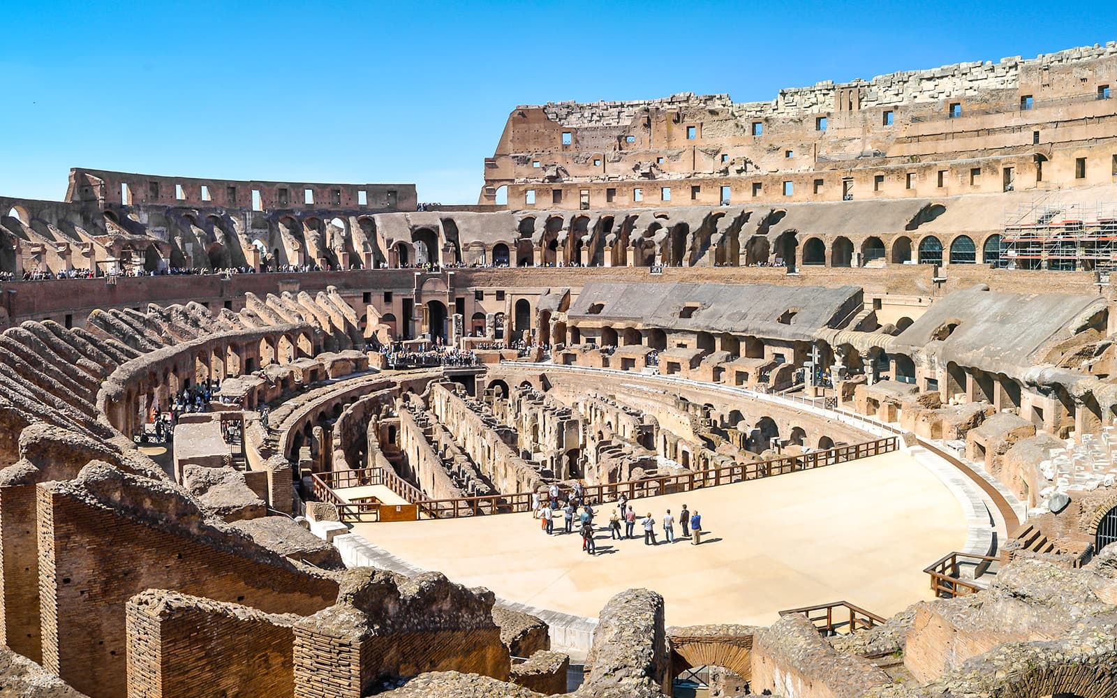 Colosseum, Roman Forum & Palatine Hill Access with Exclusive Arena Floor